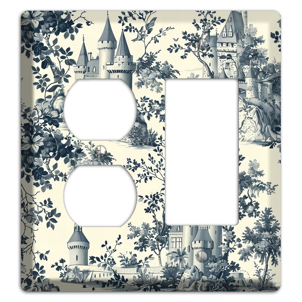 Castle & Crown Duplex / Rocker Wallplate