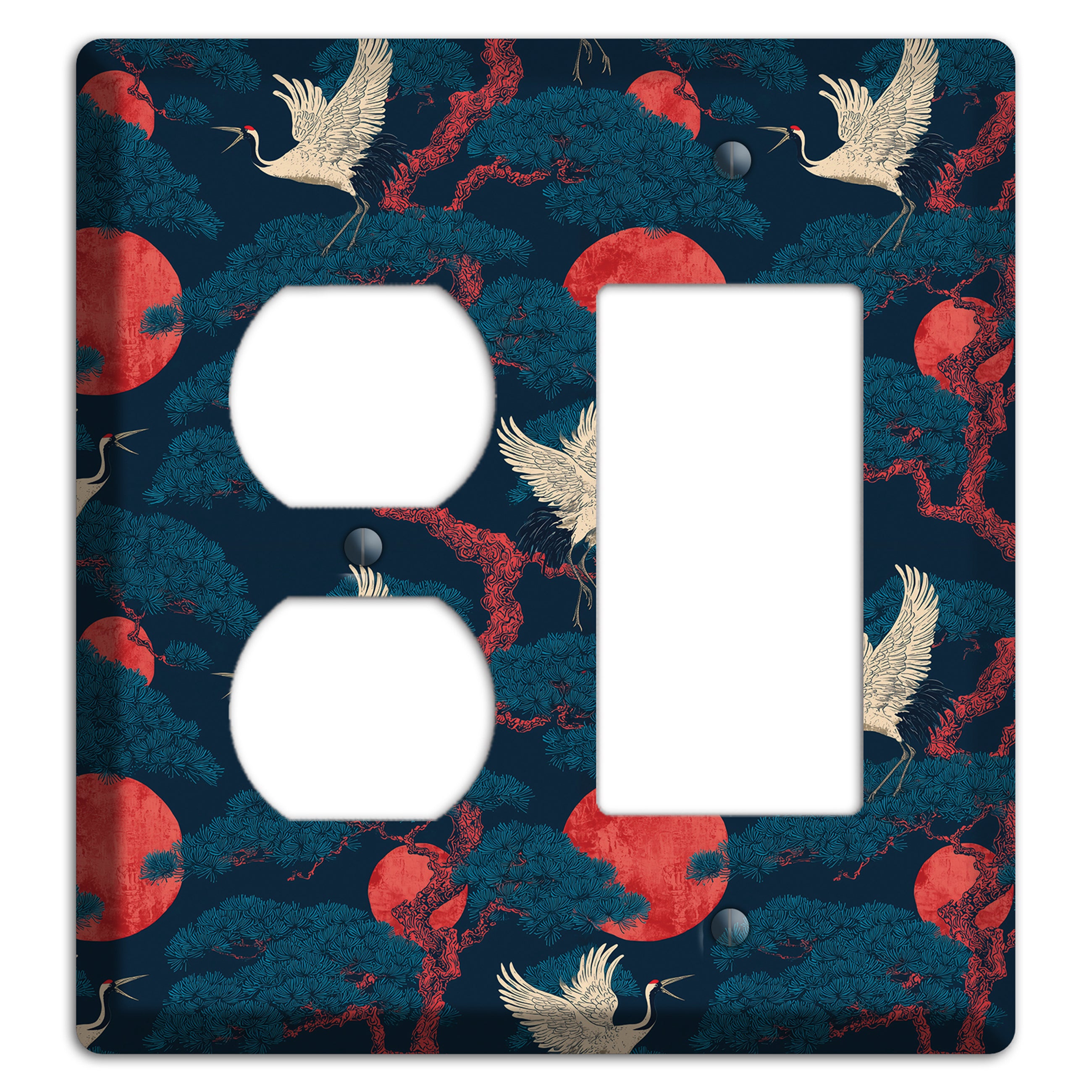 Cobalt Moon Passage Duplex / Rocker Wallplate