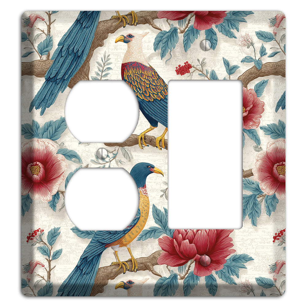 Imperial Roost Duplex / Rocker Wallplate
