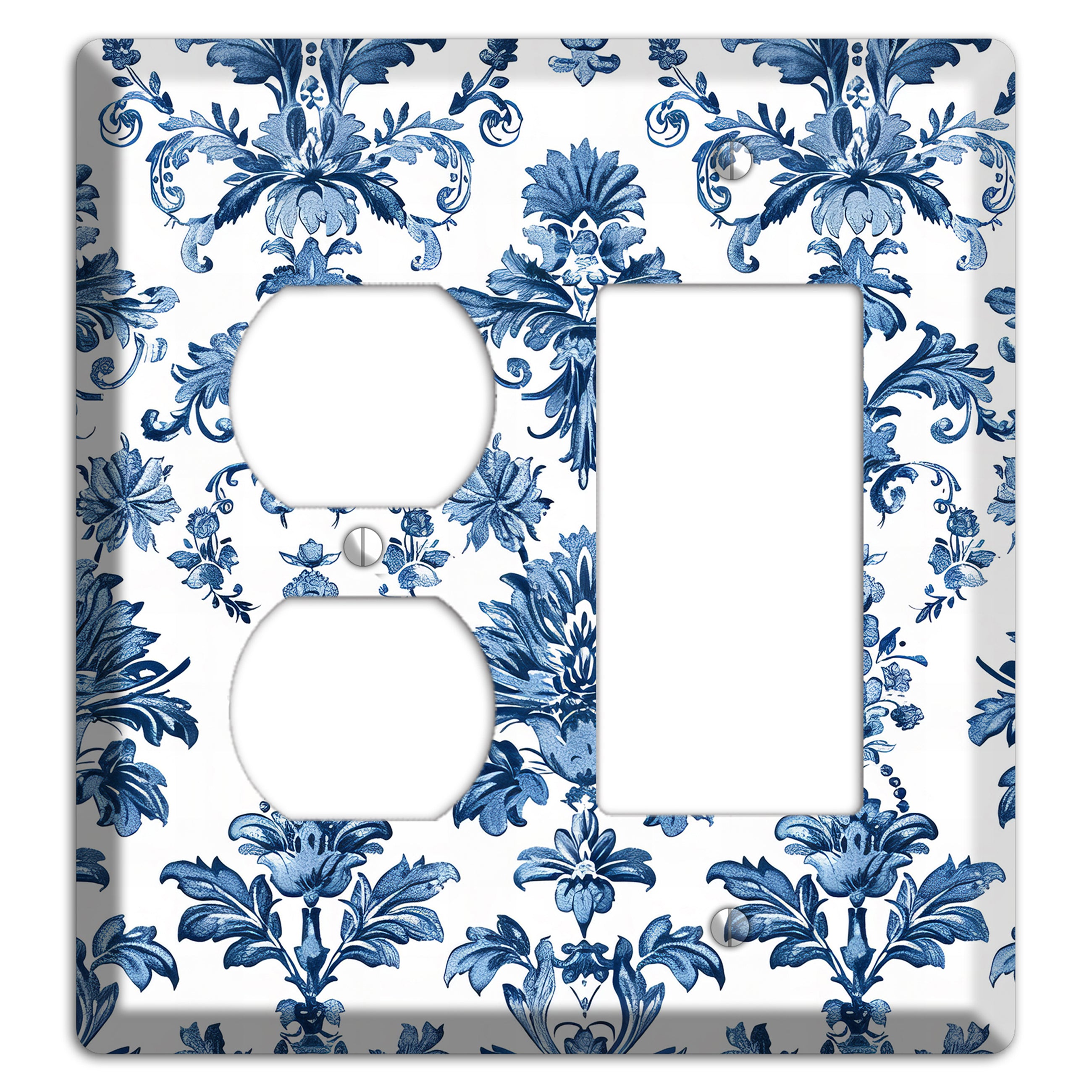 Damask Reverie Duplex / Rocker Wallplate