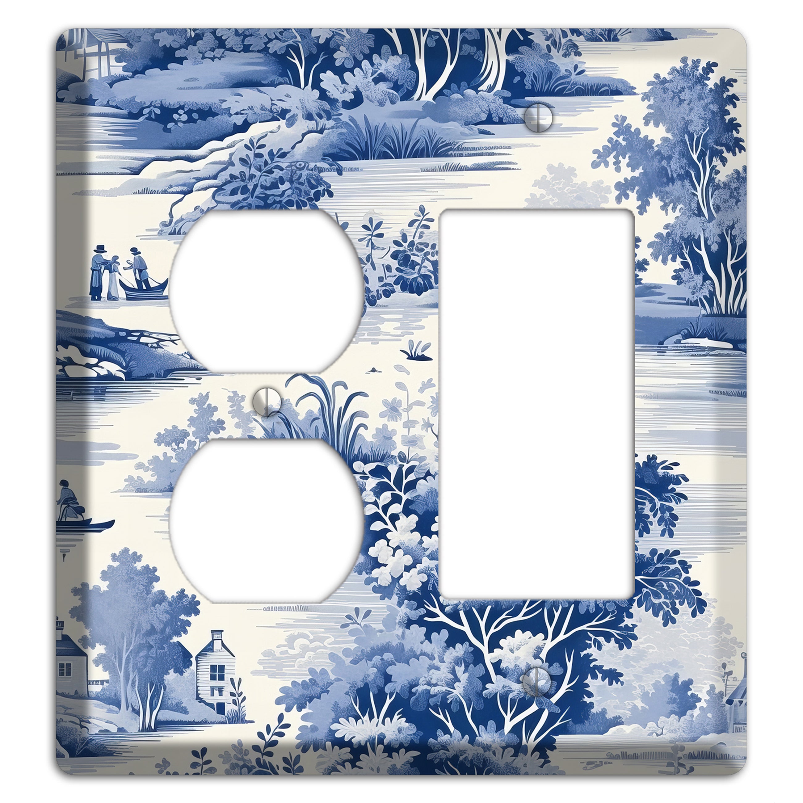 River & Reverie Duplex / Rocker Wallplate