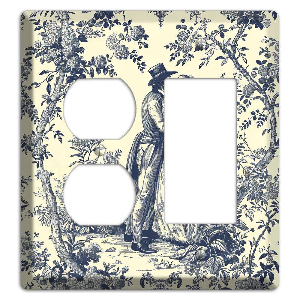 Garden Tryst Duplex / Rocker Wallplate