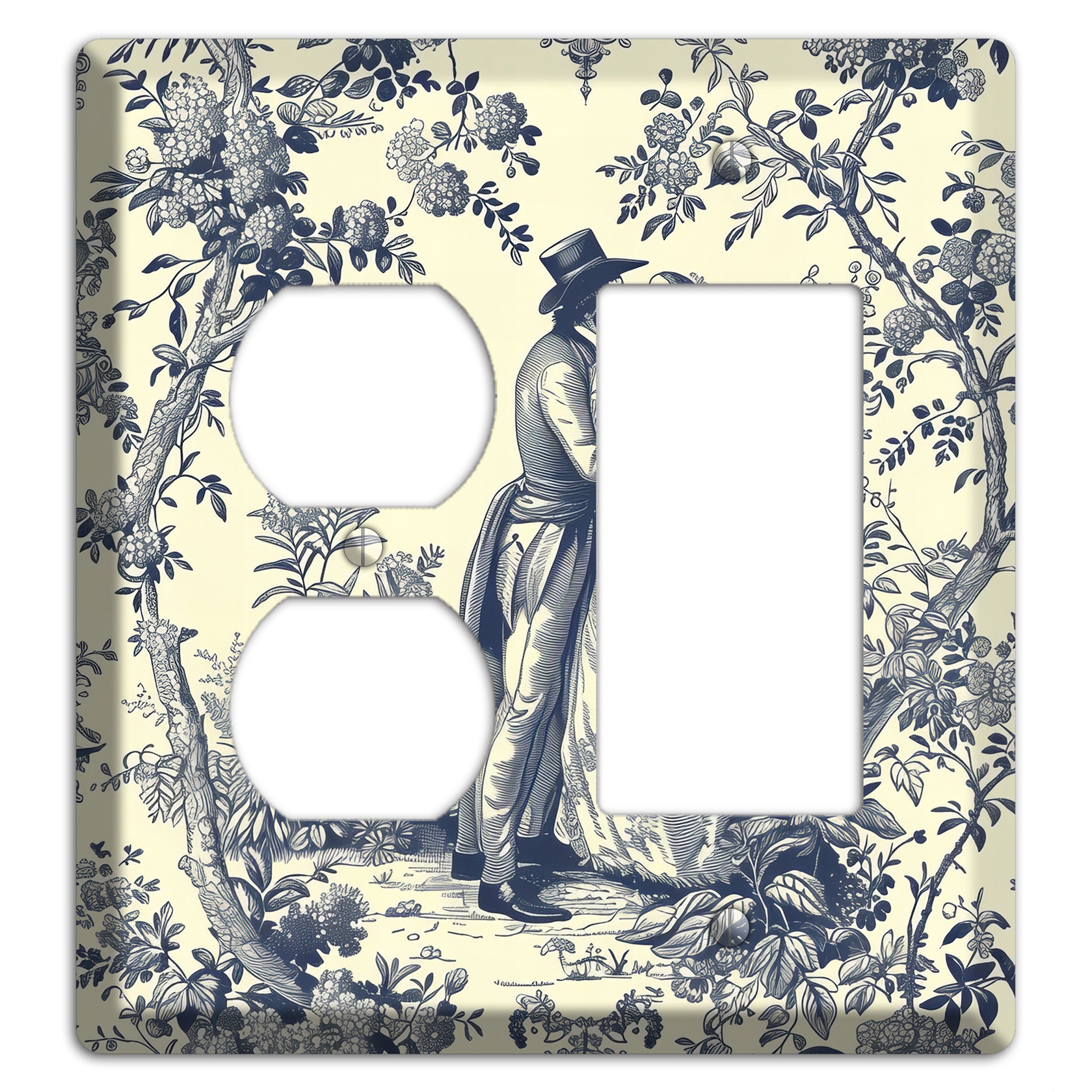 Garden Tryst Duplex / Rocker Wallplate