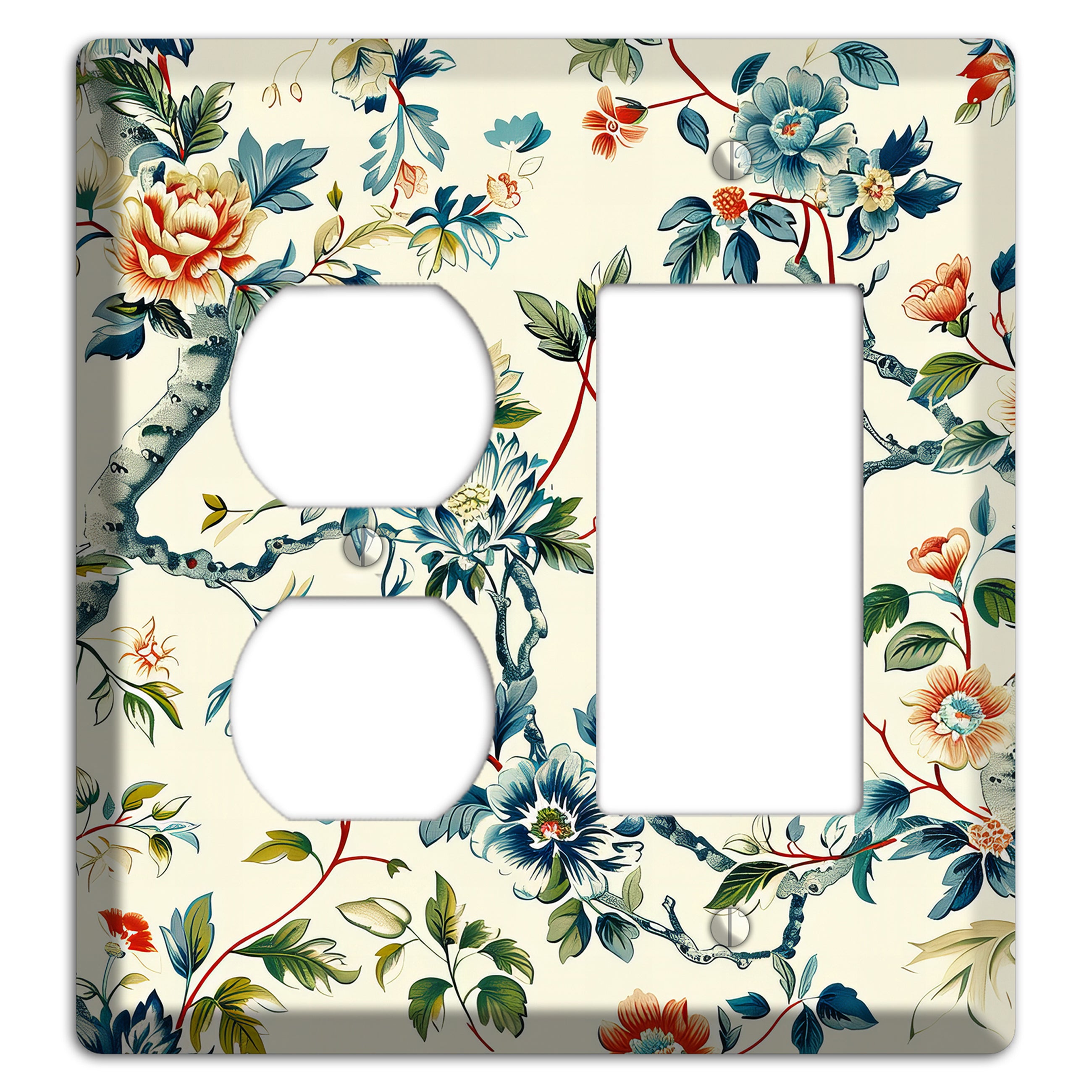 Wandering Bough Duplex / Rocker Wallplate