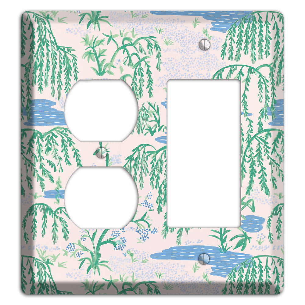 Willow & Still Water Duplex / Rocker Wallplate