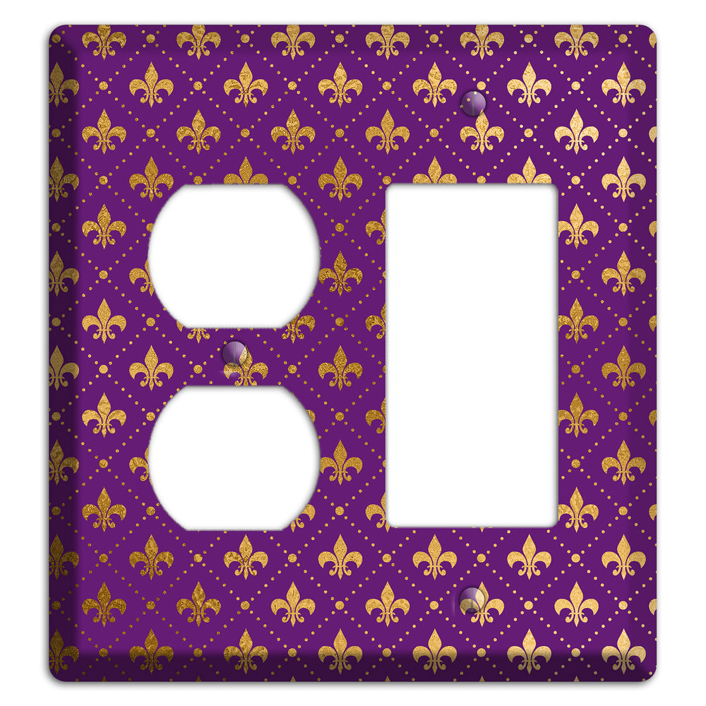 Velvet Crown Duplex / Rocker Wallplate