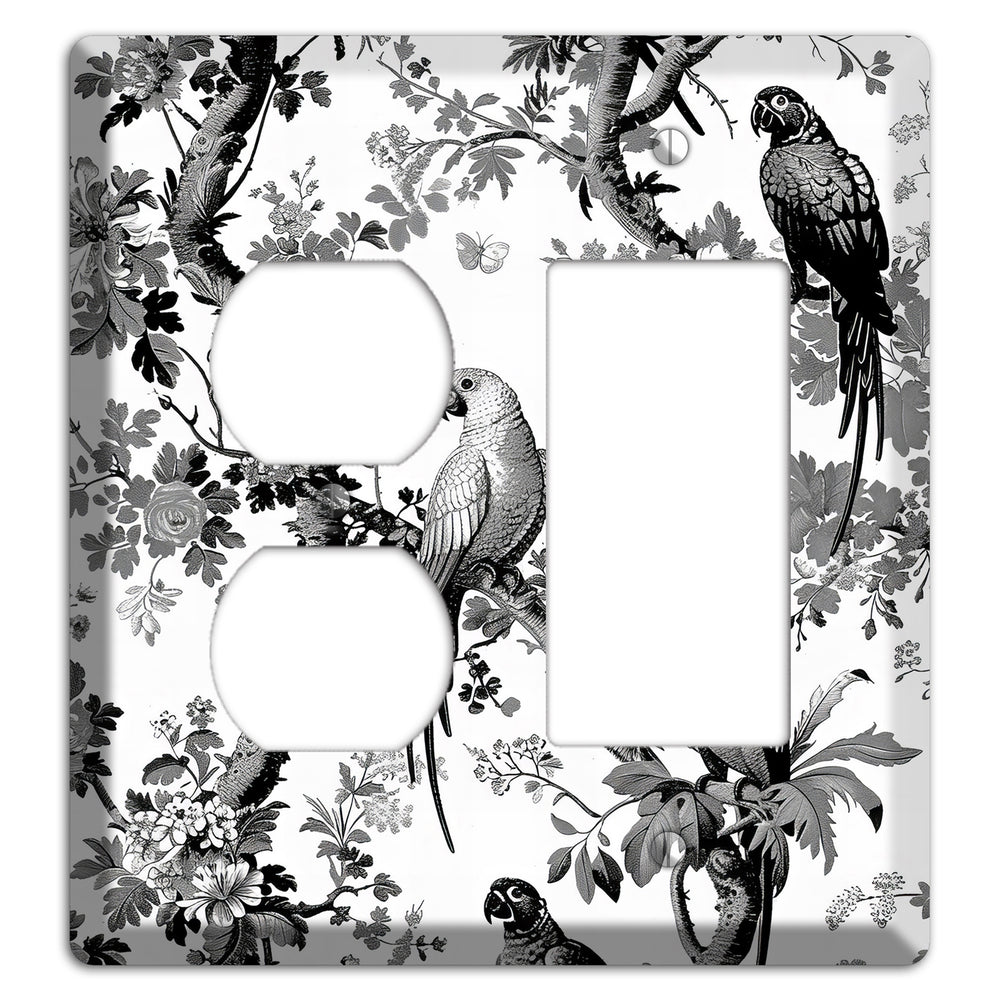 Parlor of Parrots Duplex / Rocker Wallplate