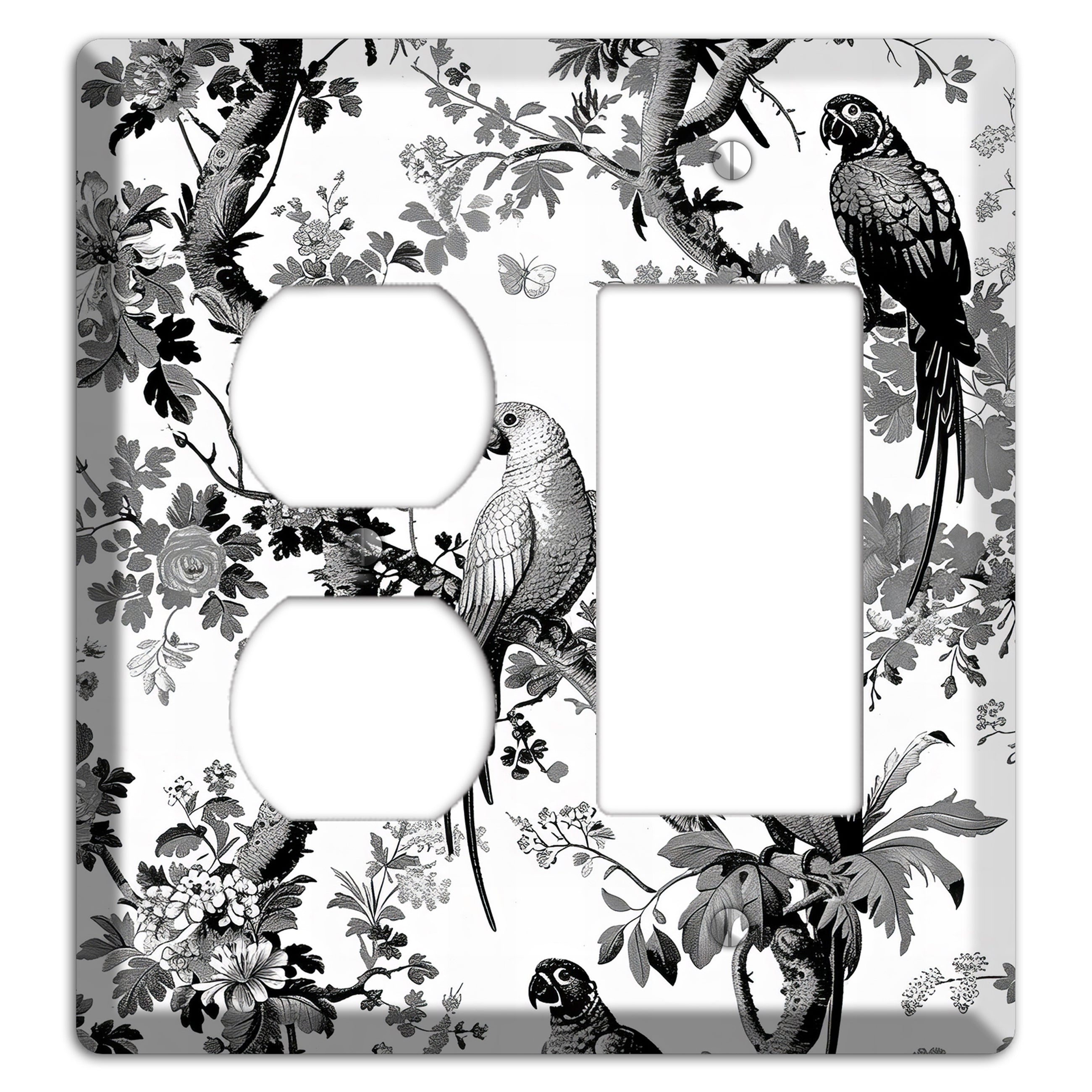 Parlor of Parrots Duplex / Rocker Wallplate