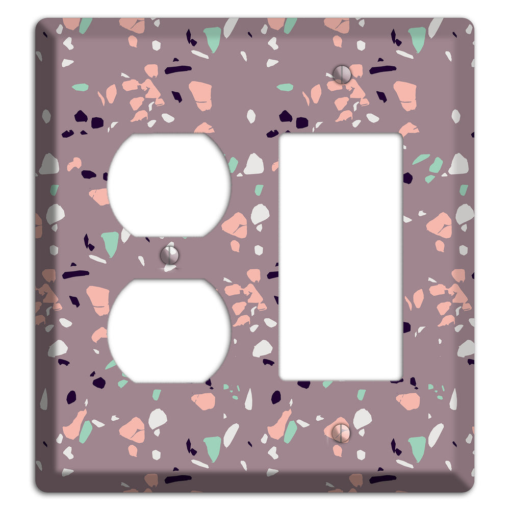 Orchid Dust Duplex / Rocker Wallplate