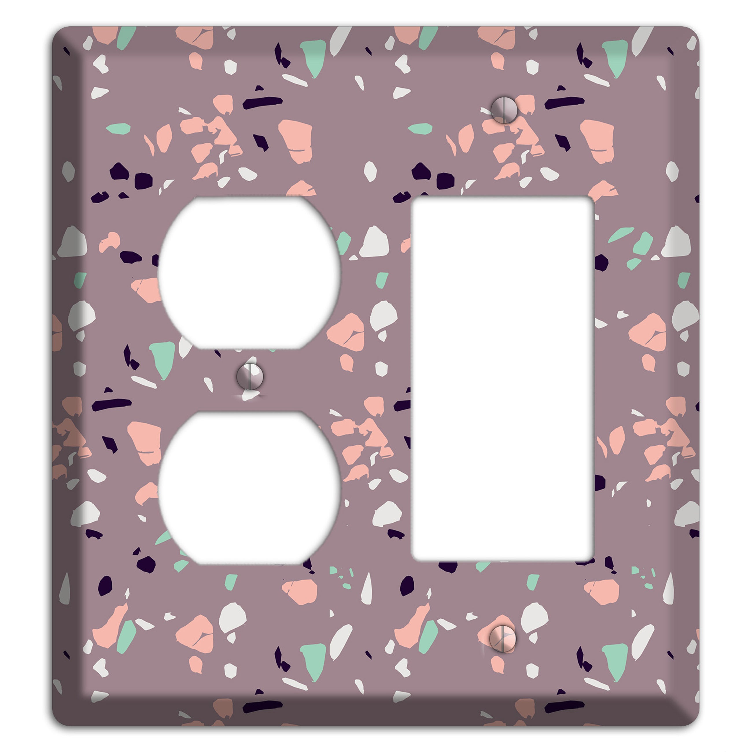 Orchid Dust Duplex / Rocker Wallplate
