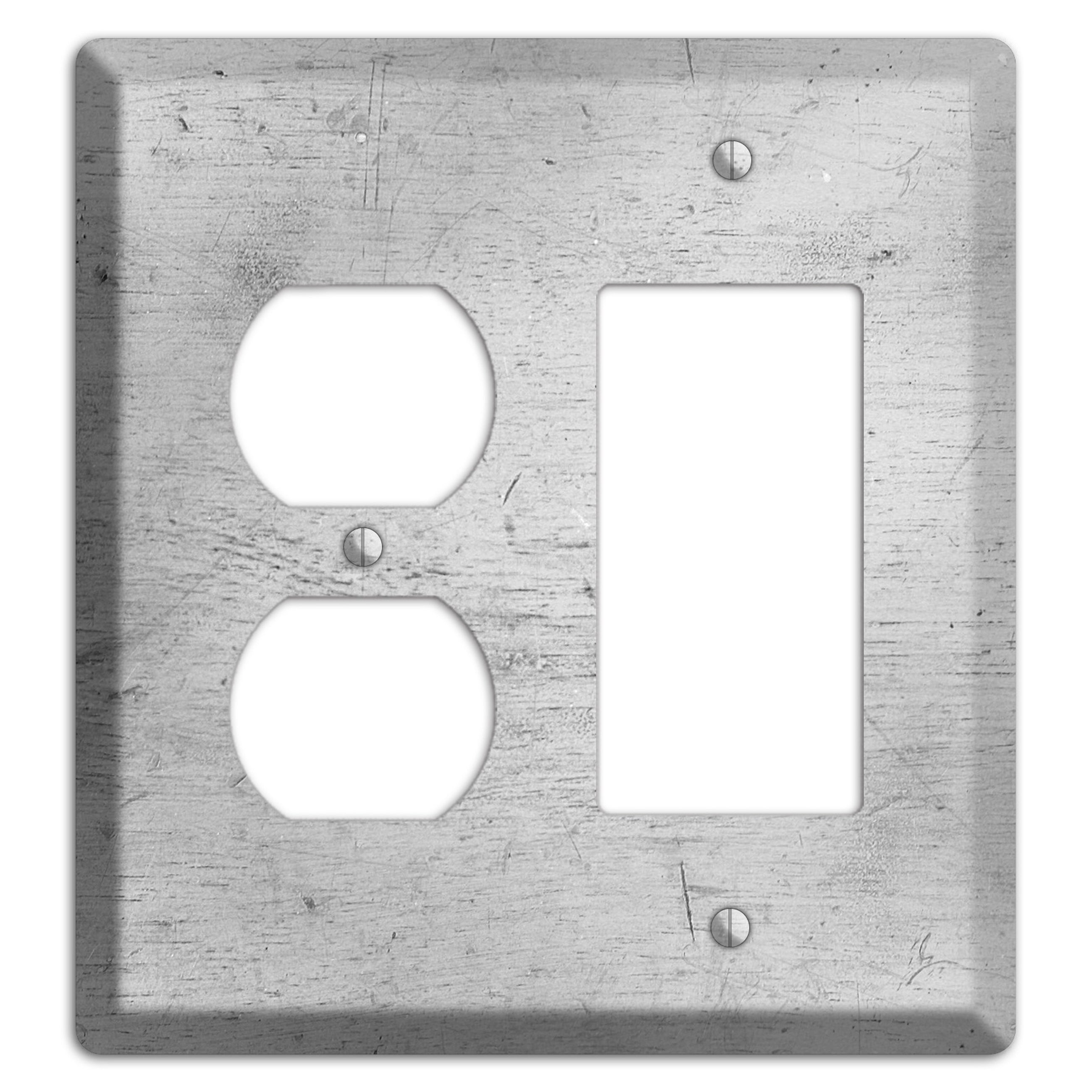 Silver Deck Duplex / Rocker Wallplate