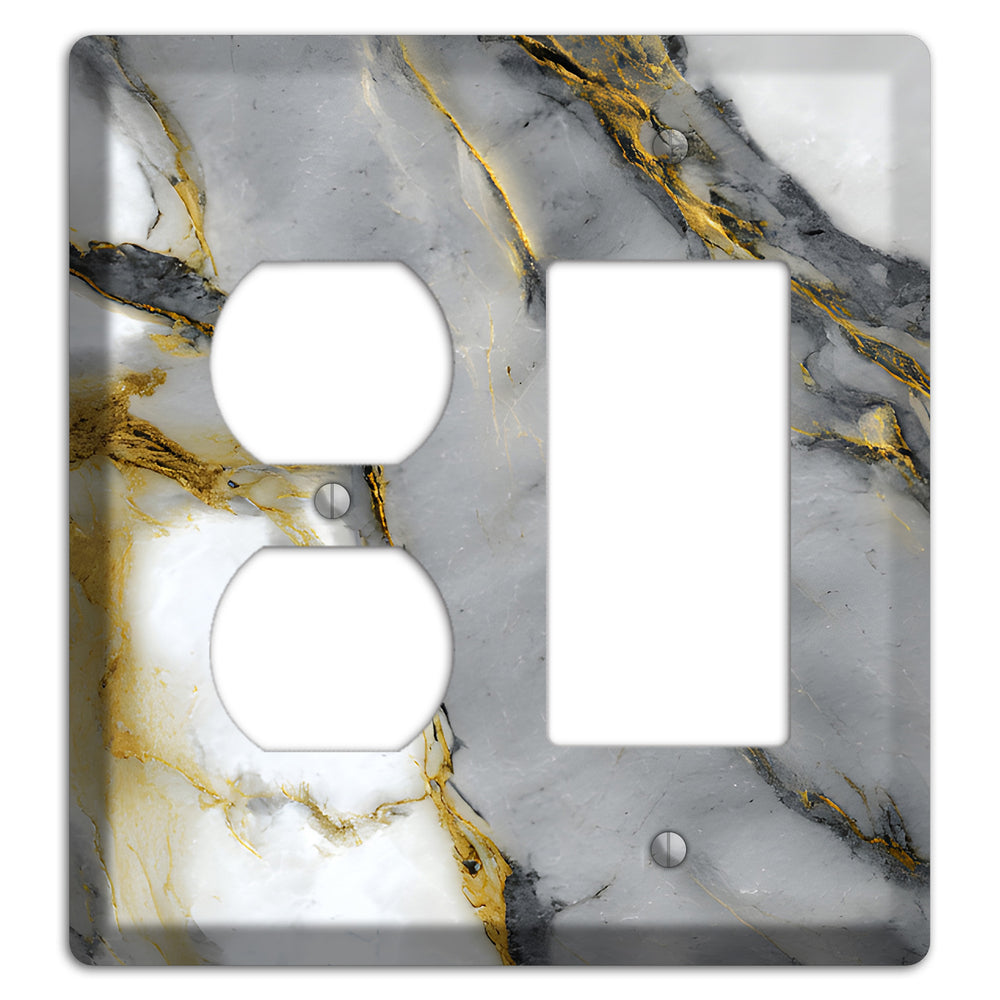 Finlandia Marble Duplex / Rocker Wallplate