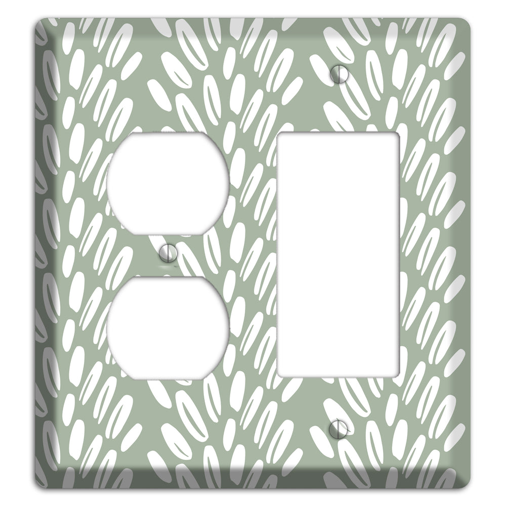 Harvest Whisper Duplex / Rocker Wallplate