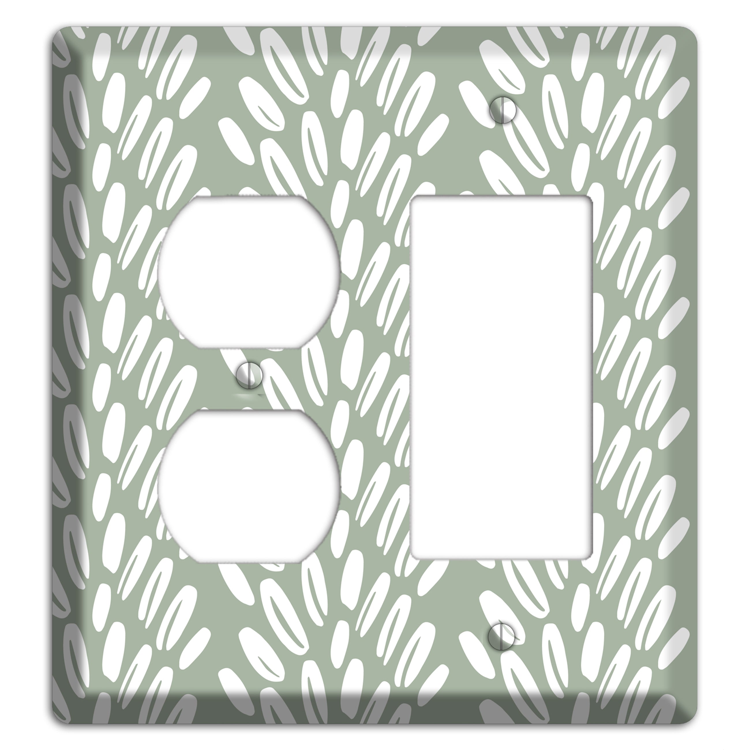 Harvest Whisper Duplex / Rocker Wallplate