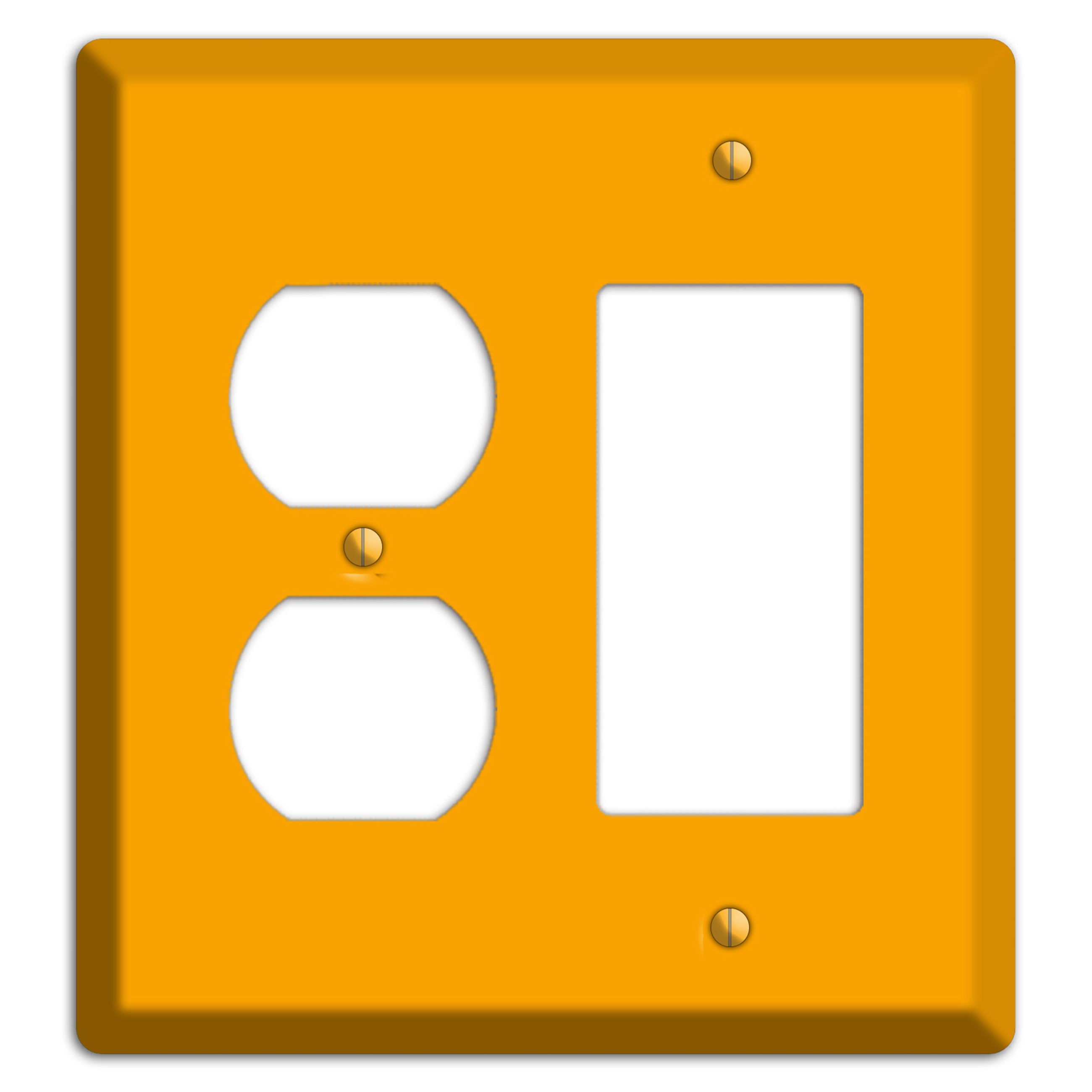 Baxter Mustard Duplex / Rocker Wallplate