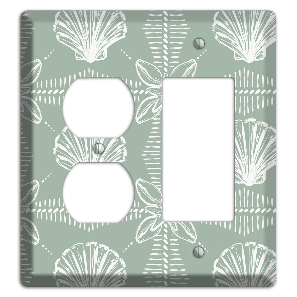 Sage Tide Relics Duplex / Rocker Wallplate