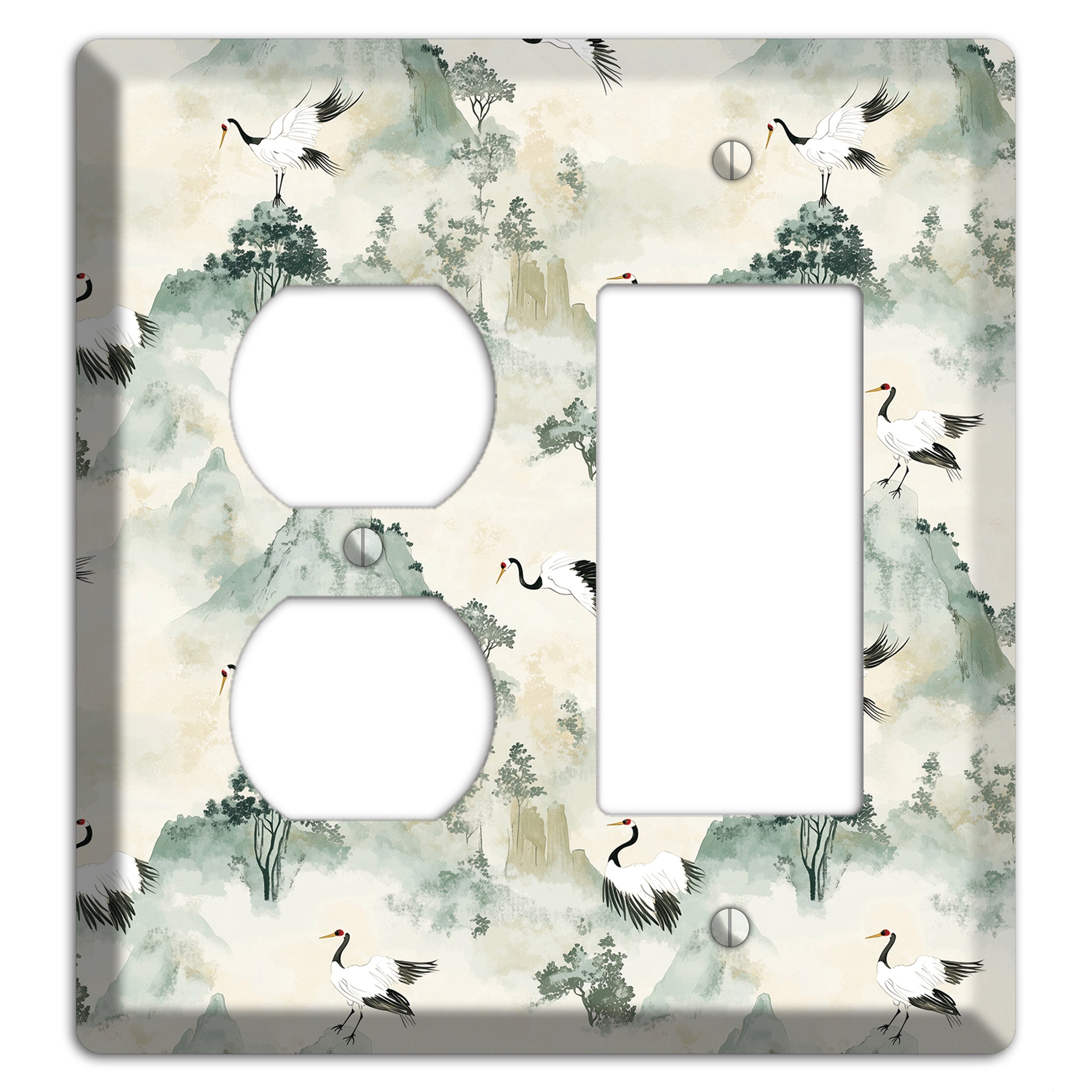 Jade Mountain Passage Duplex / Rocker Wallplate