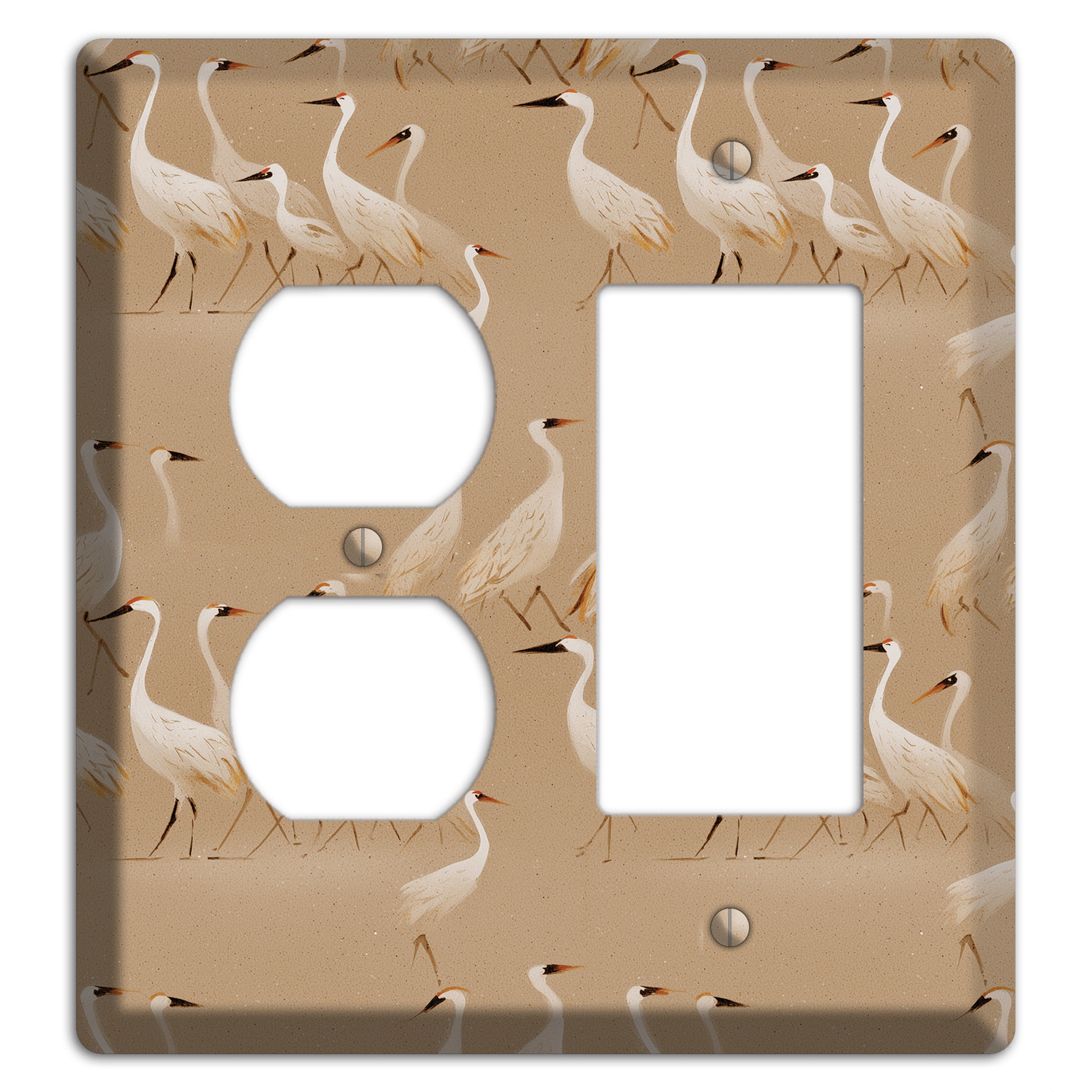 Sandy Shore Gathering Duplex / Rocker Wallplate