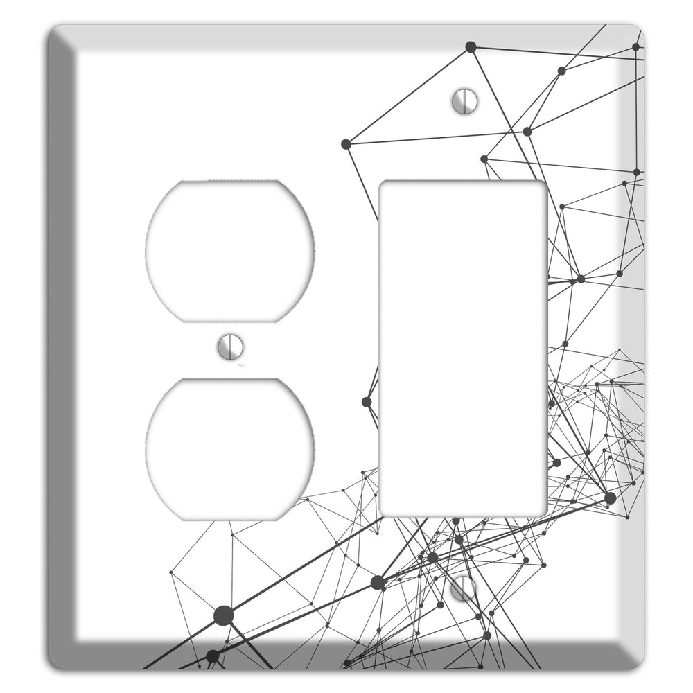 Threadwork Constellation Duplex / Rocker Wallplate