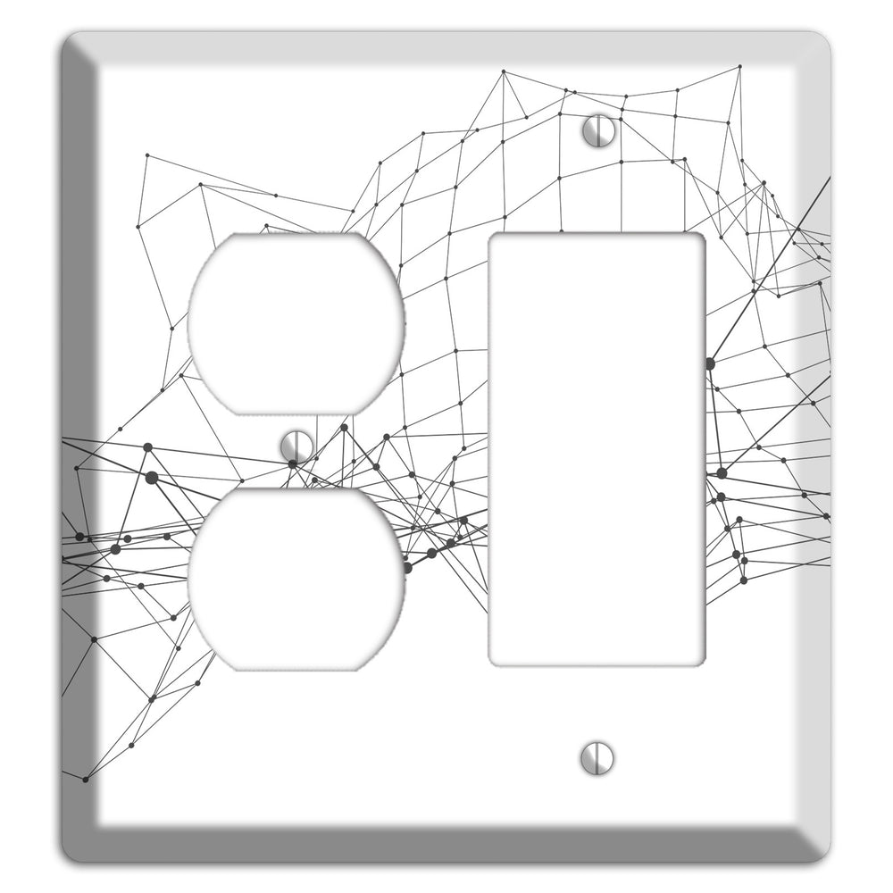 Phantom Mesh Drift Duplex / Rocker Wallplate
