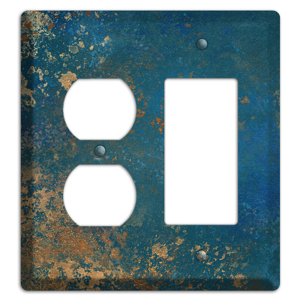 Oxidized Ocean Duplex / Rocker Wallplate