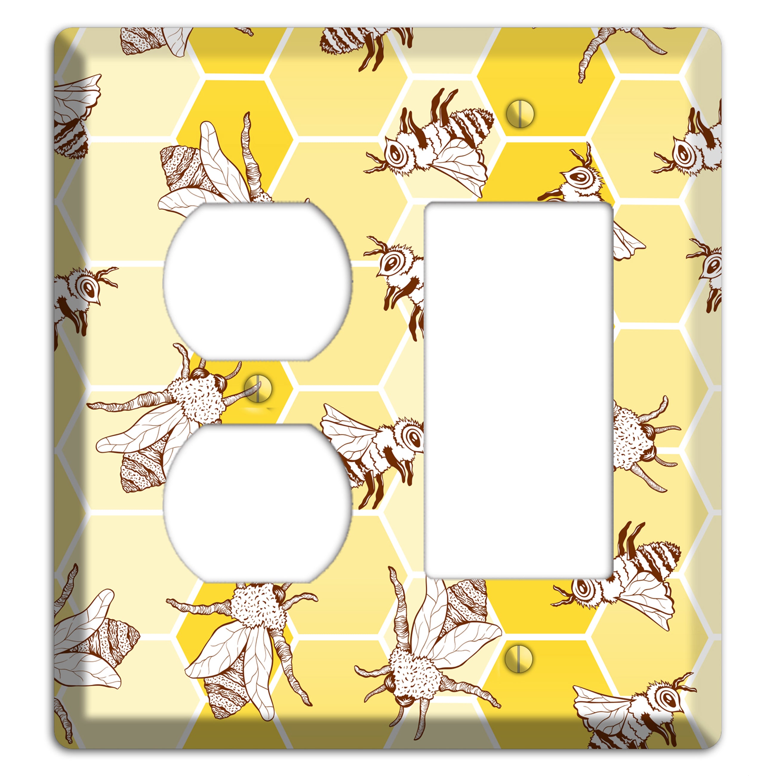 Hive & Wing Duplex / Rocker Wallplate
