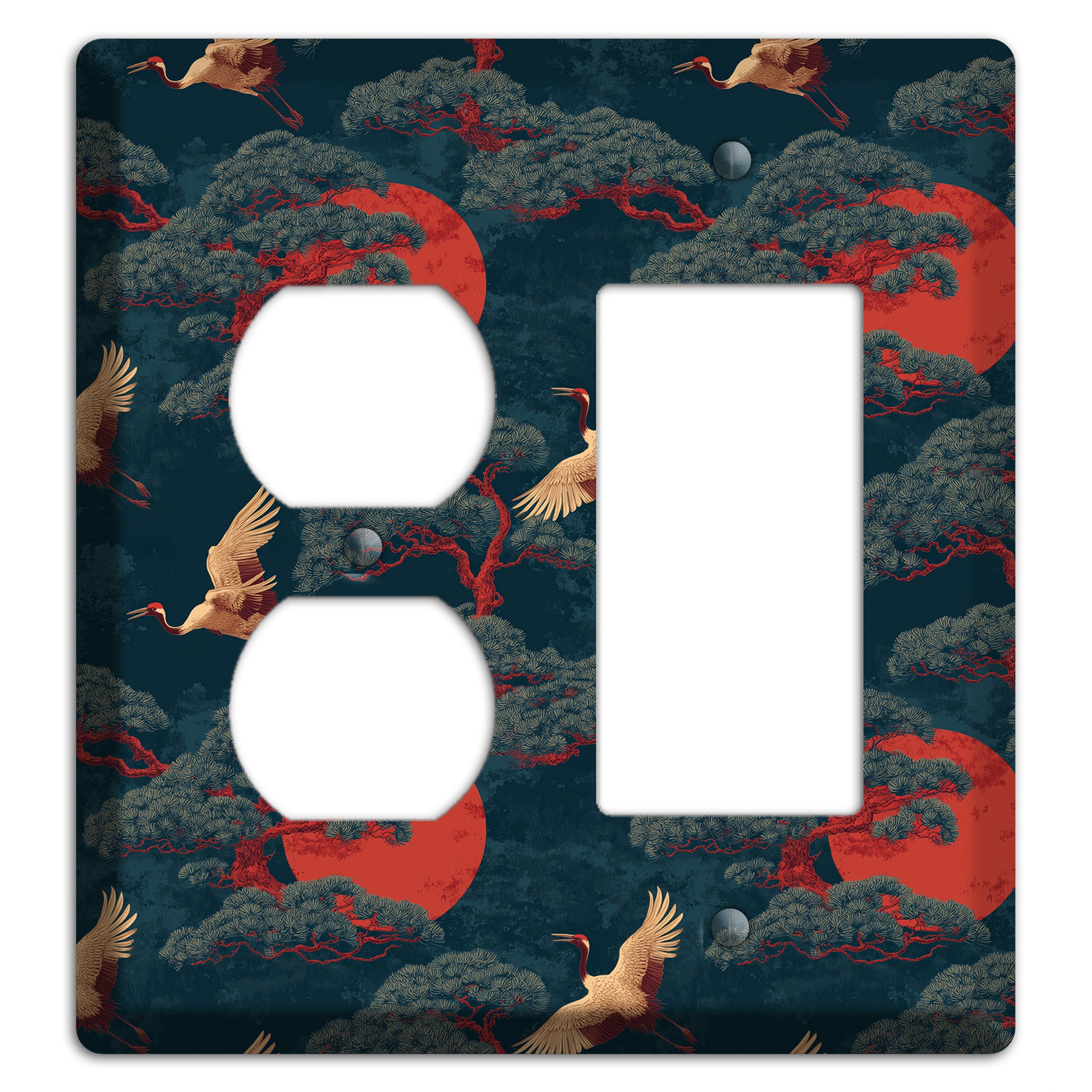 Vermillion Moon Ascent Duplex / Rocker Wallplate