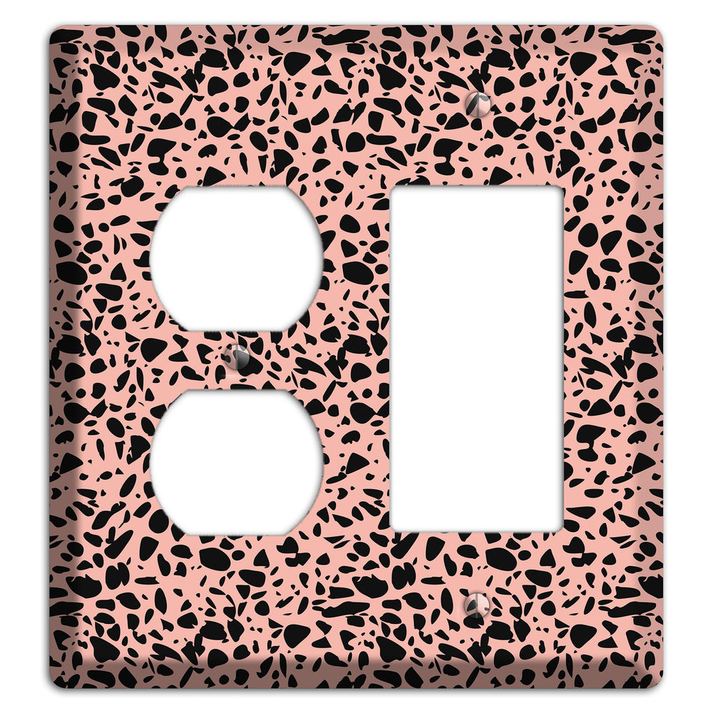 Blush Static Duplex / Rocker Wallplate