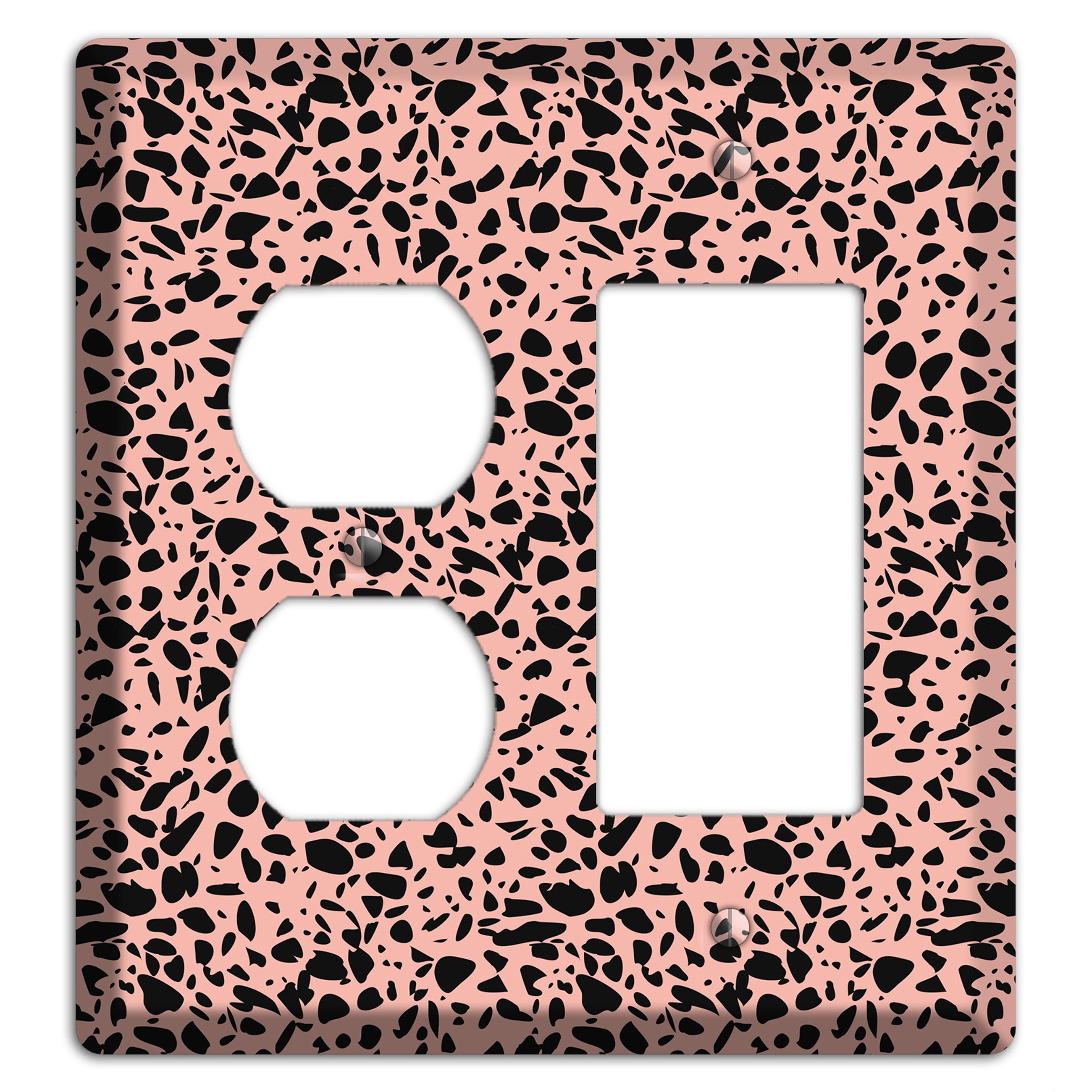 Blush Static Duplex / Rocker Wallplate