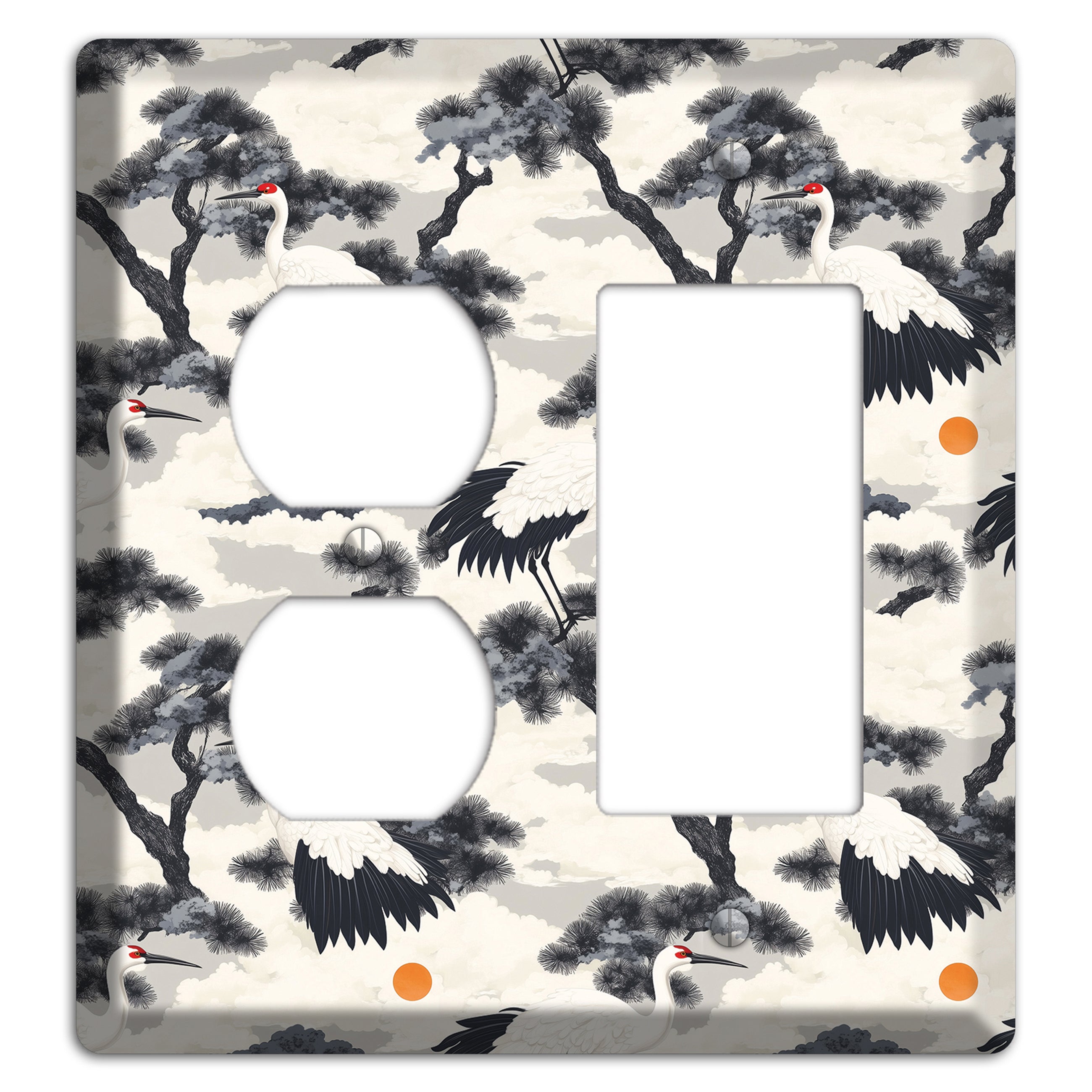 Ink & Ember Pines Duplex / Rocker Wallplate