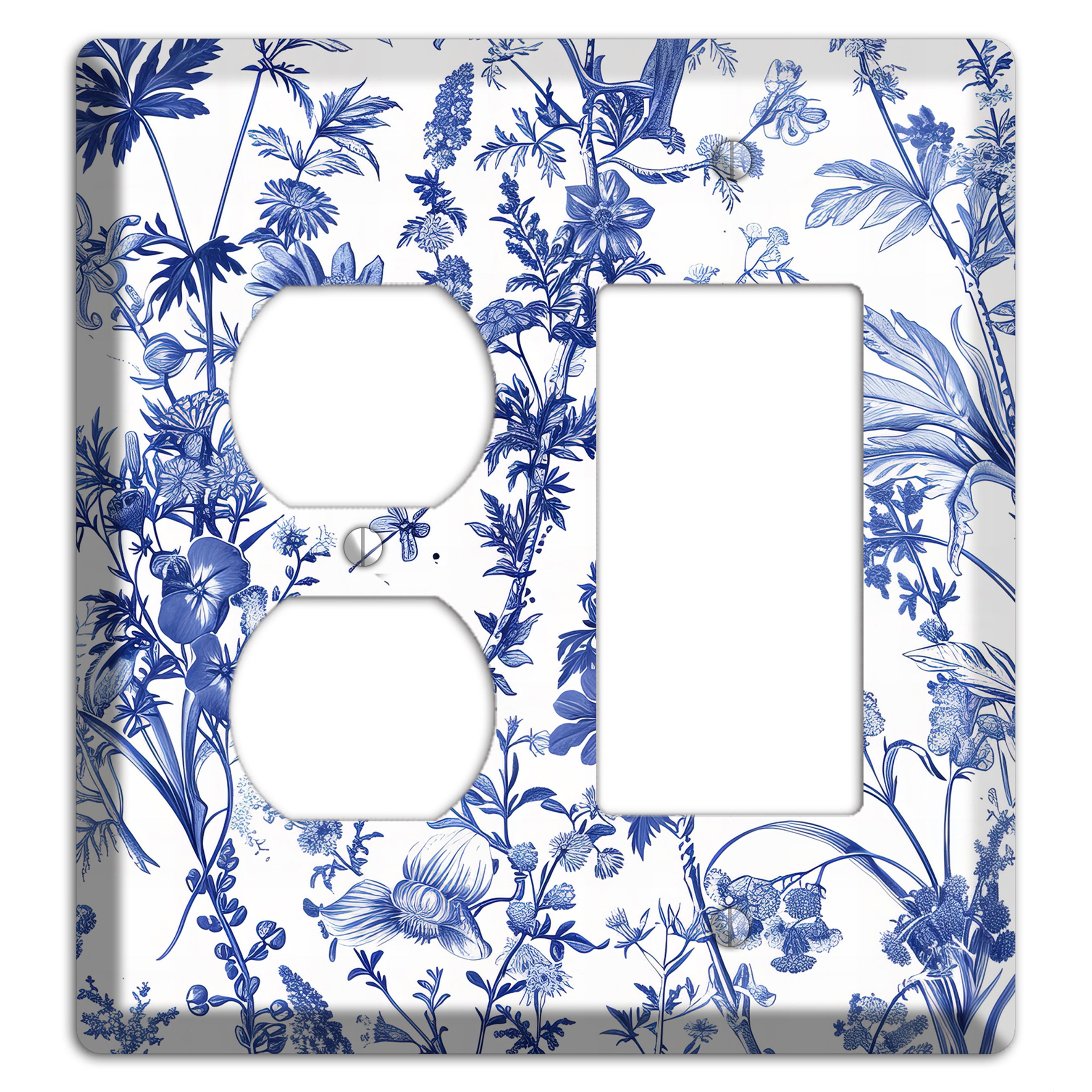 Wildflower Ink Study Duplex / Rocker Wallplate