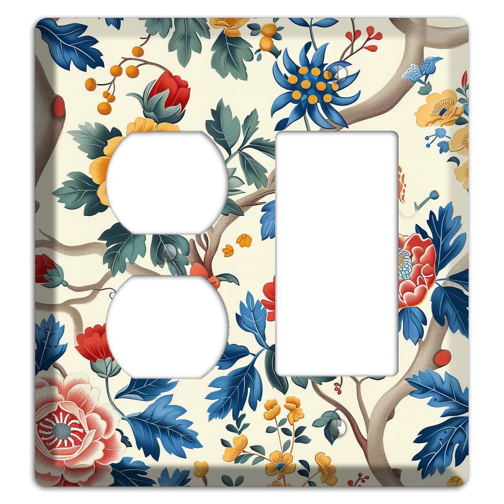 Tangled Bower Fête Duplex / Rocker Wallplate