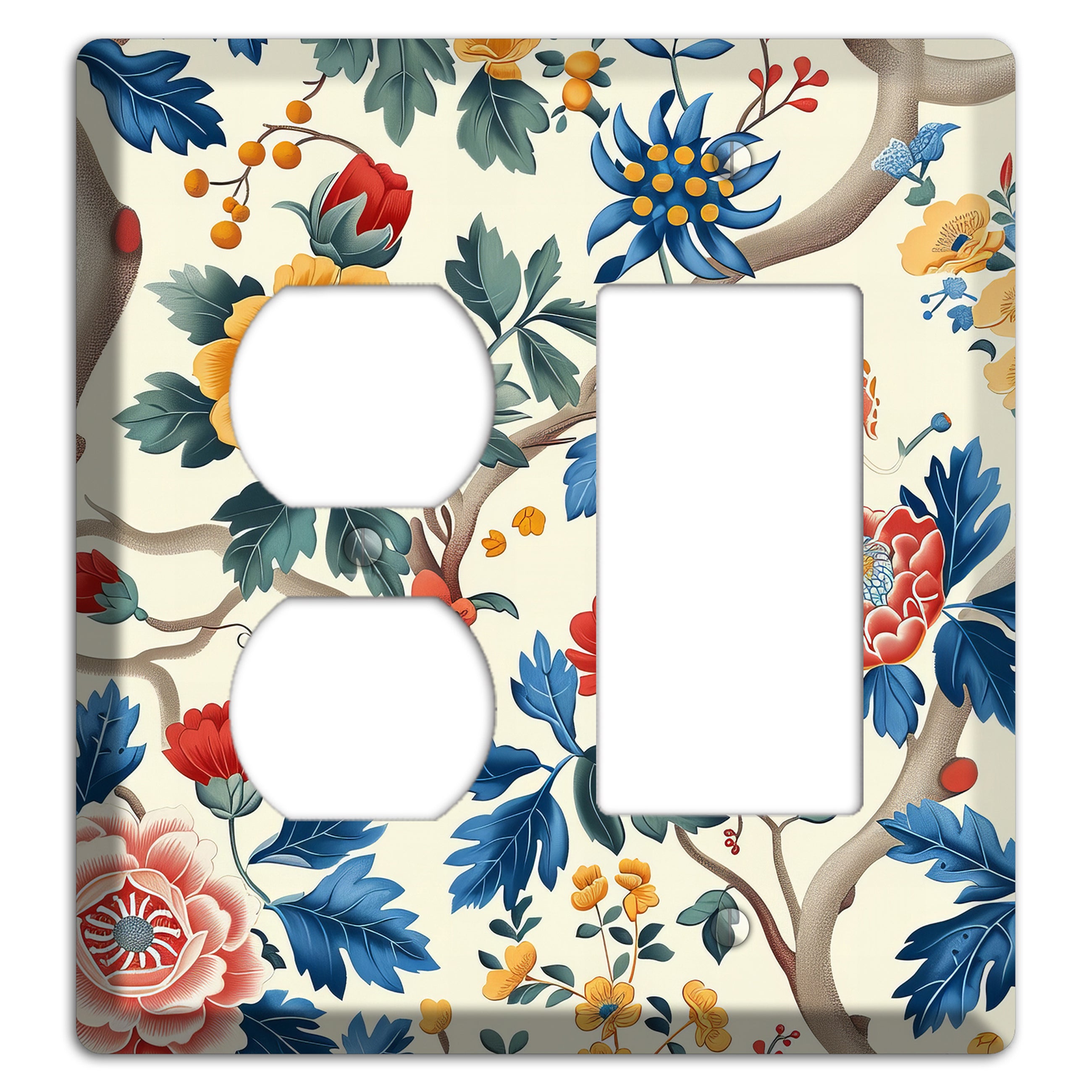 Tangled Bower Fête Duplex / Rocker Wallplate