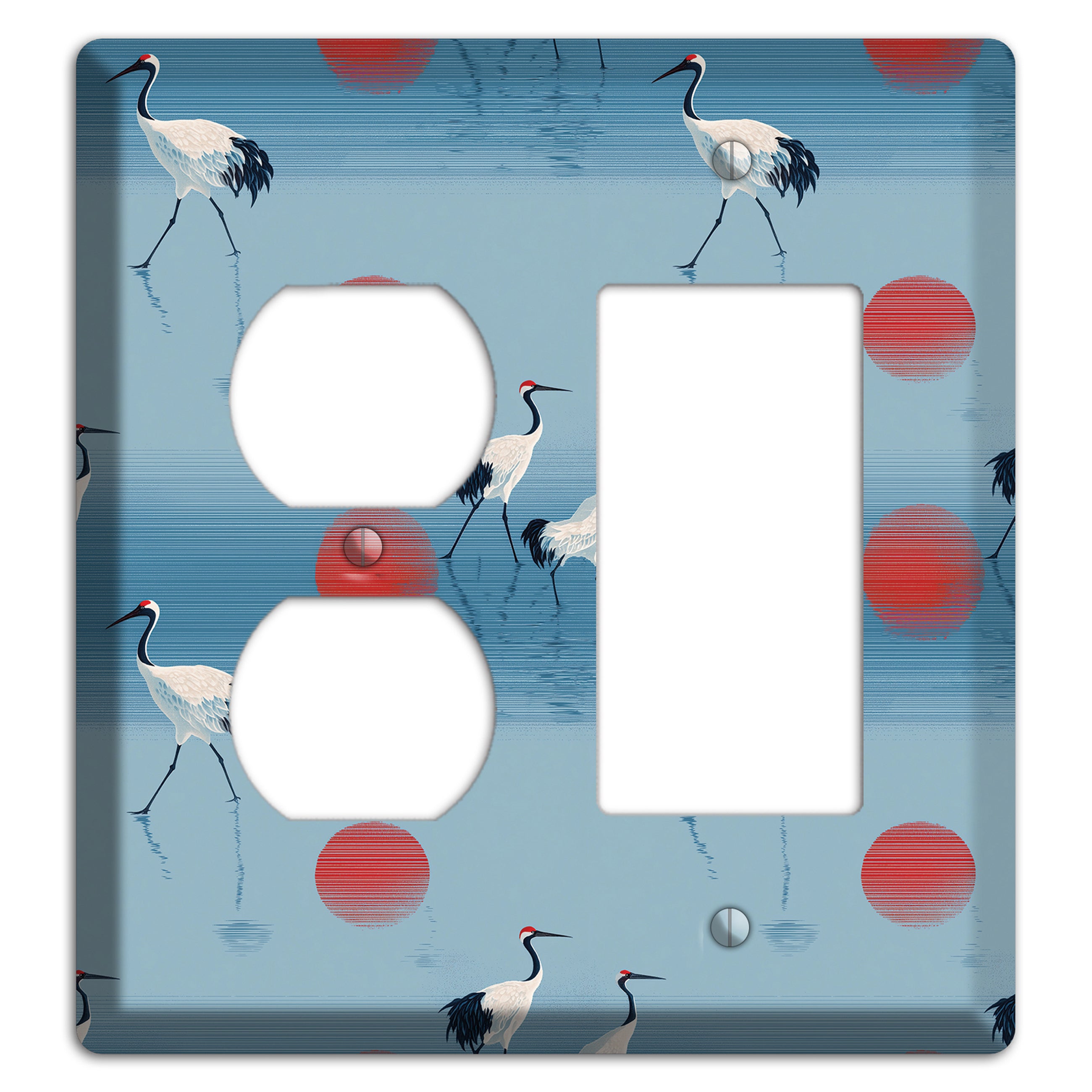 Scarlet Sun Shallows Duplex / Rocker Wallplate