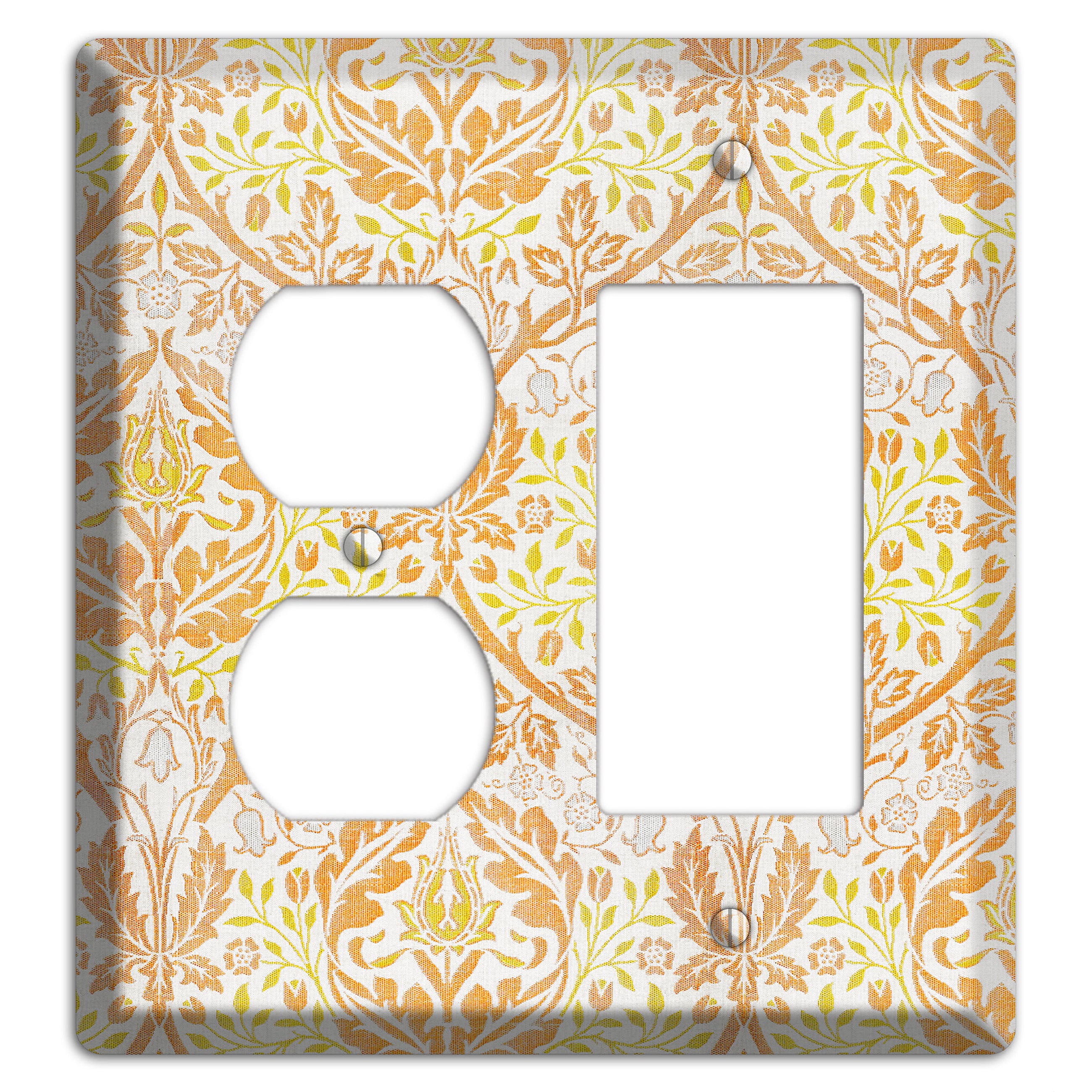Citrus Tapestry Duplex / Rocker Wallplate