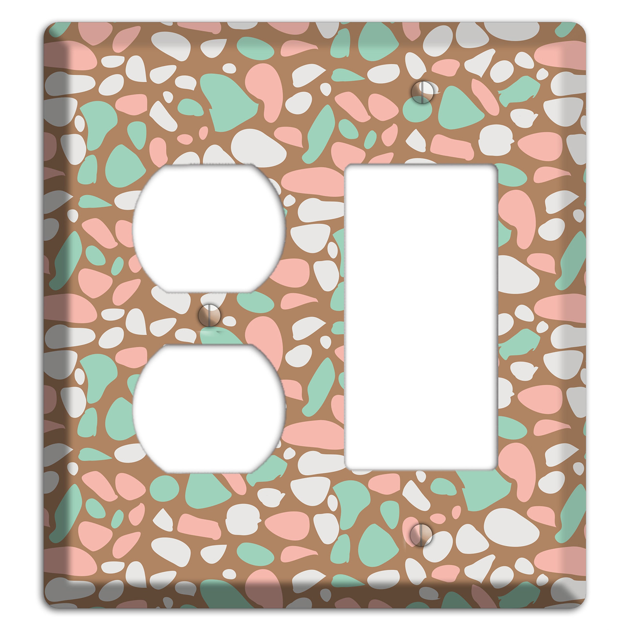 Ginger Mint Chip Duplex / Rocker Wallplate