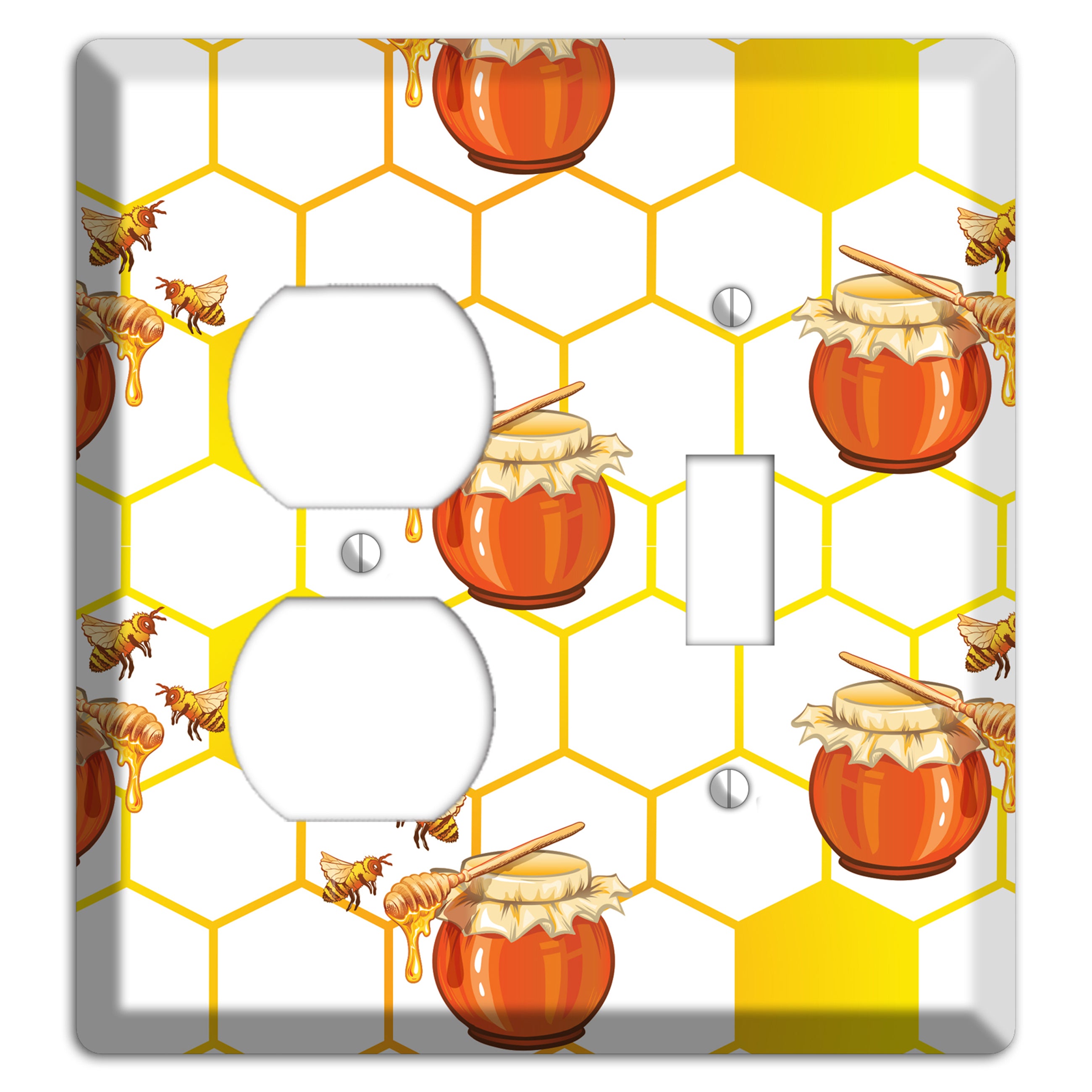 Honeypot Reverie Duplex / Toggle Wallplate