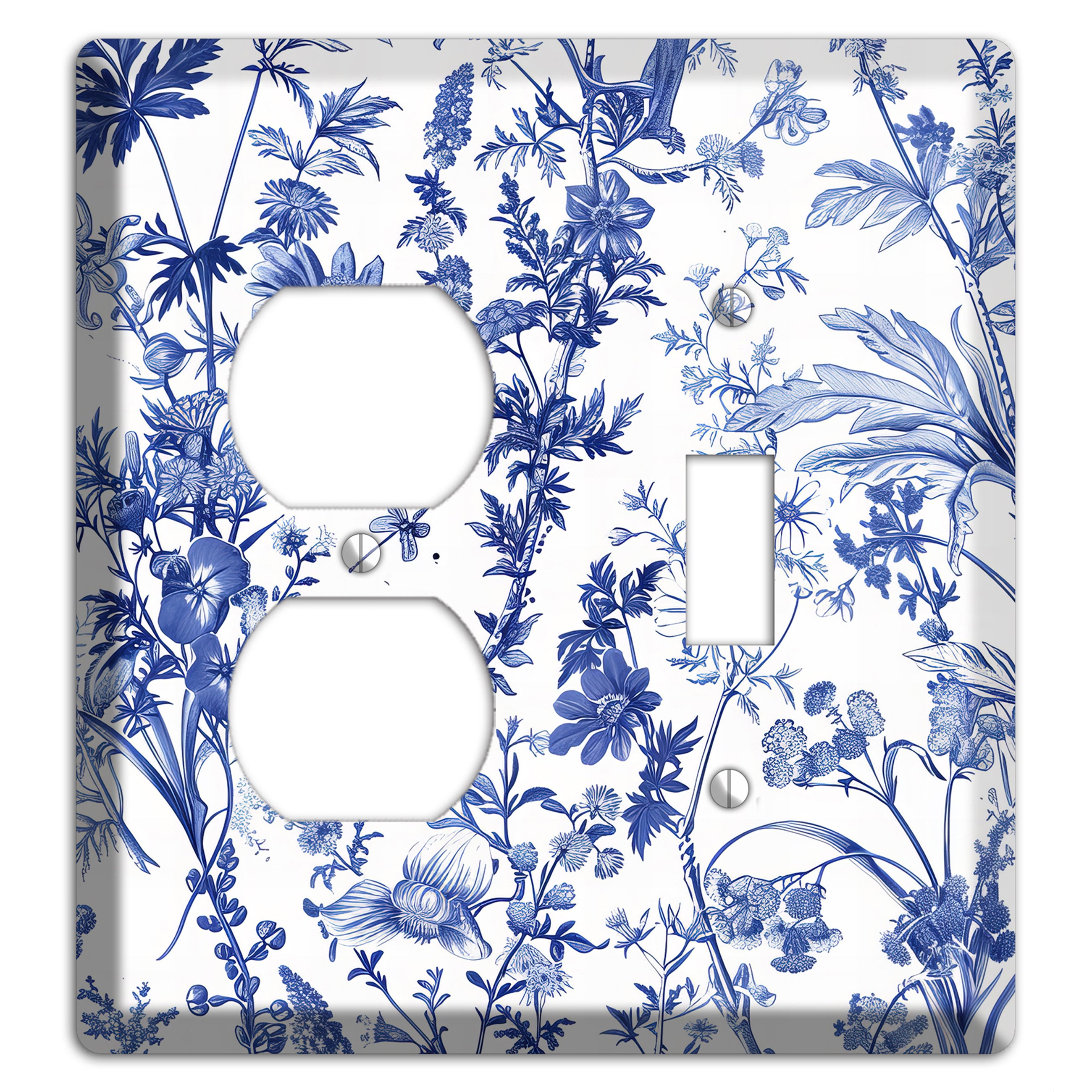 Wildflower Ink Study Duplex / Toggle Wallplate