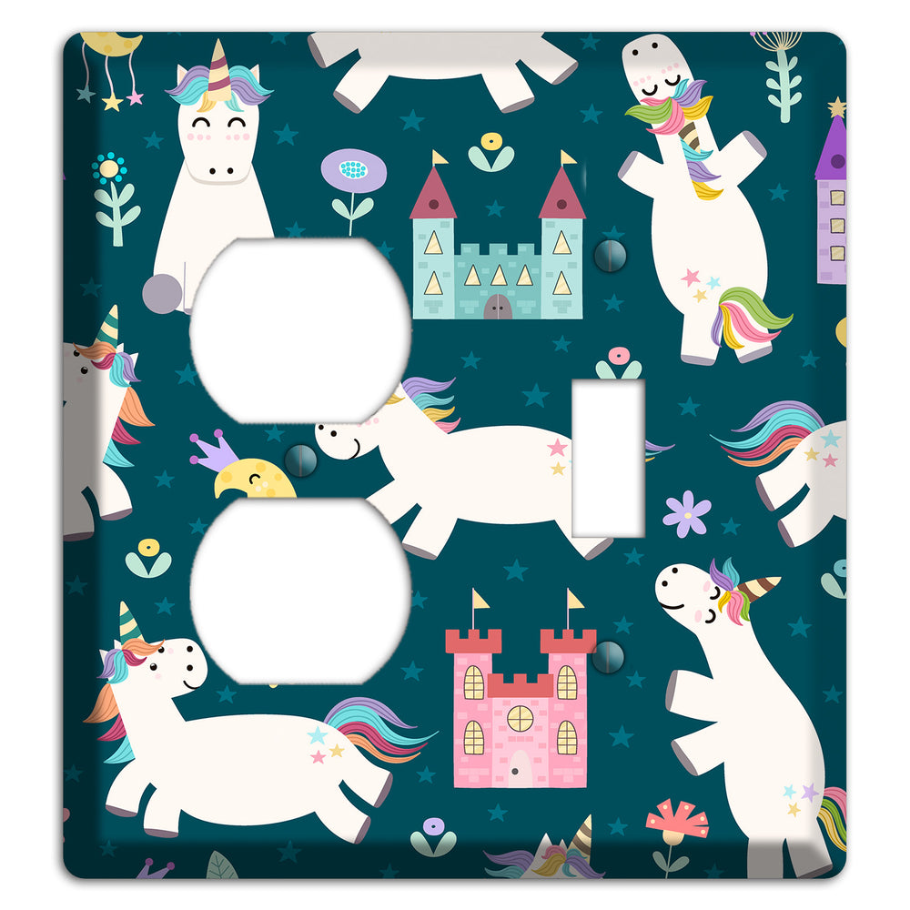 Unicorn Kingdom Duplex / Toggle Wallplate