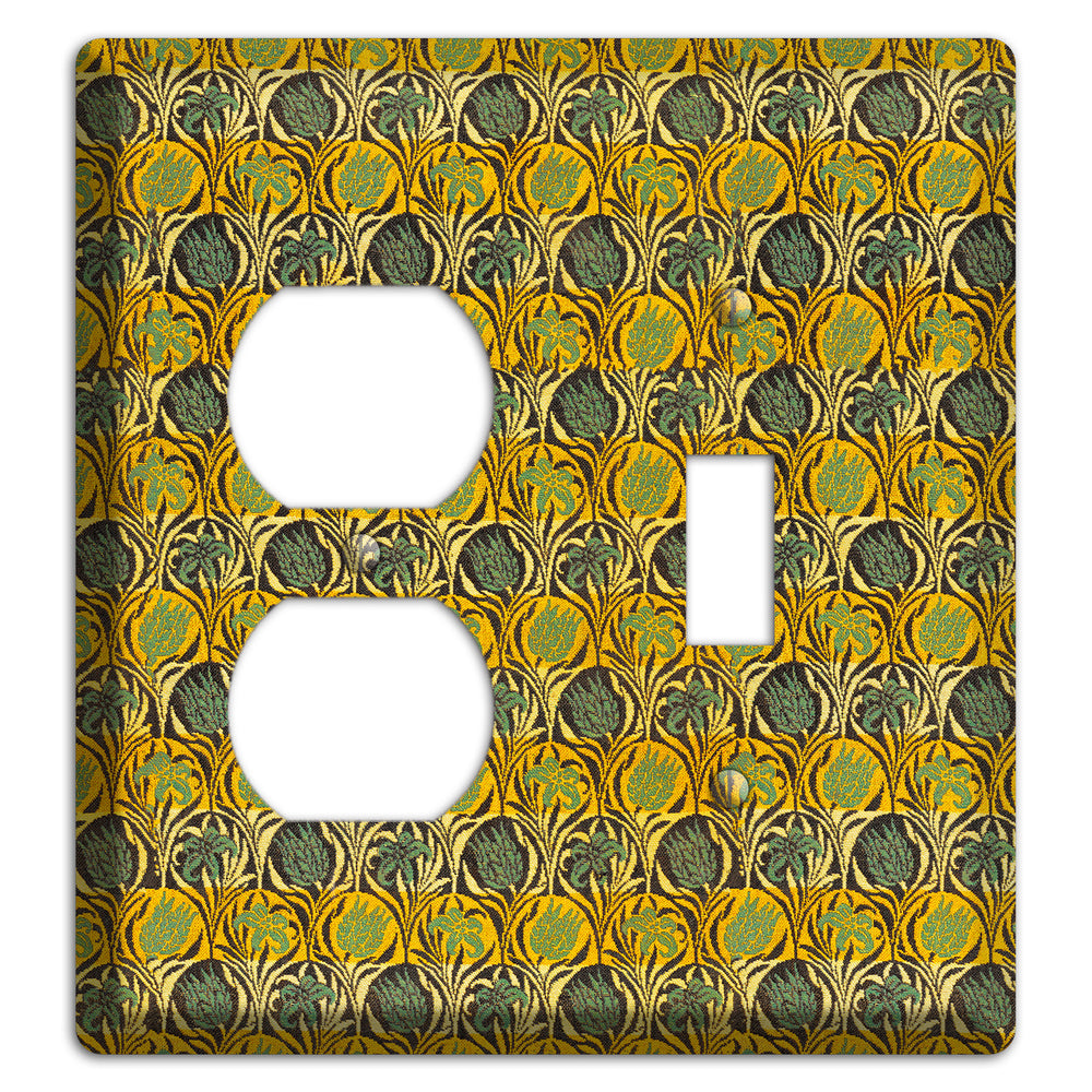 Honeycomb Bloom Duplex / Toggle Wallplate