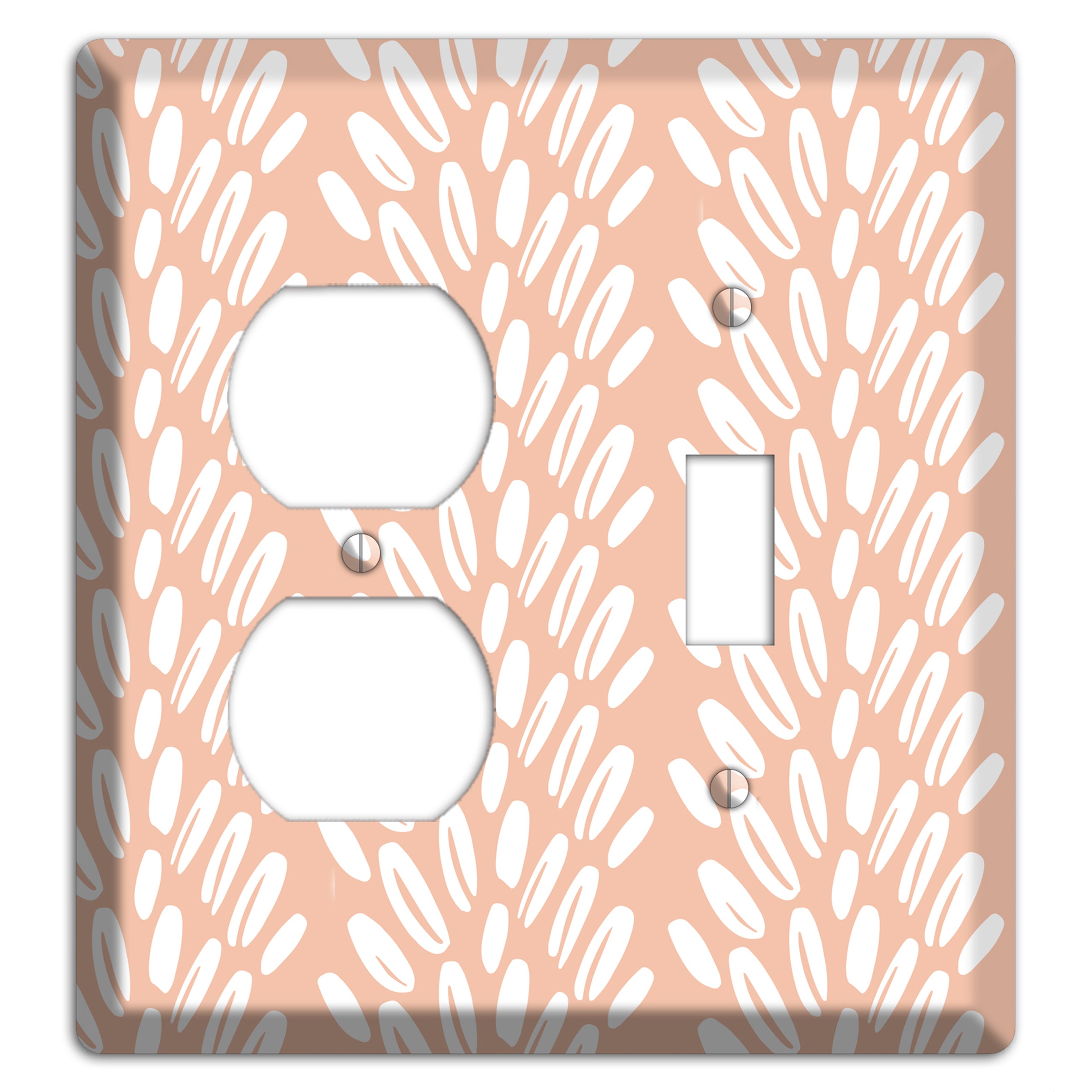 Harvest Plume Rise Duplex / Toggle Wallplate