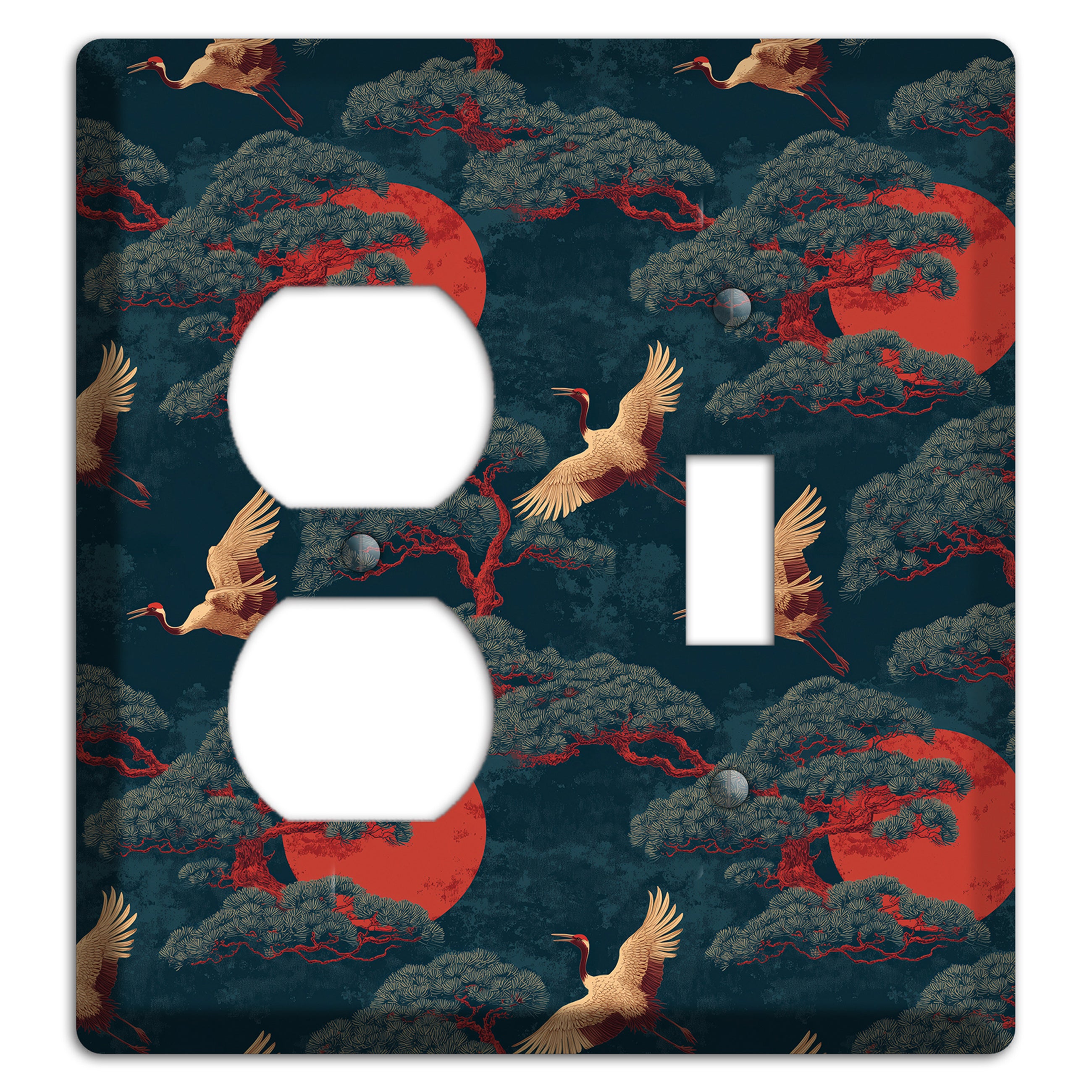 Vermillion Moon Ascent Duplex / Toggle Wallplate
