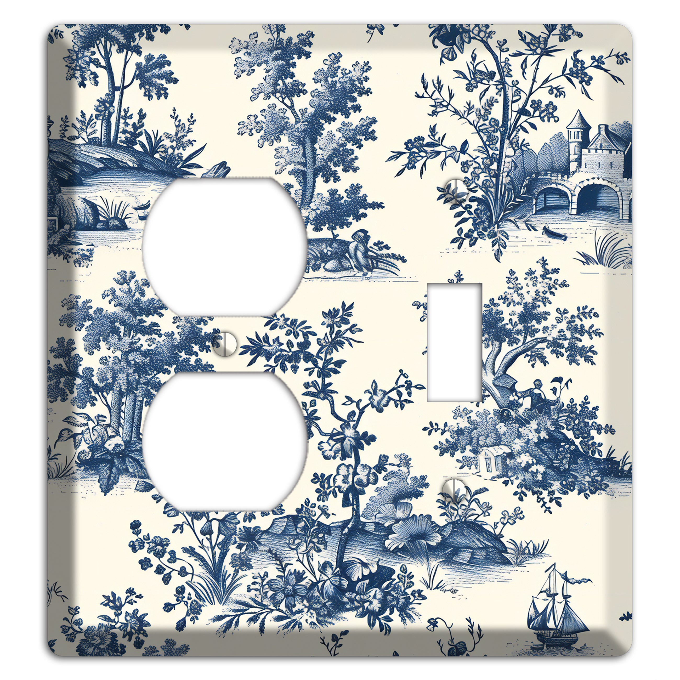 Harbor & Hedgerow Duplex / Toggle Wallplate