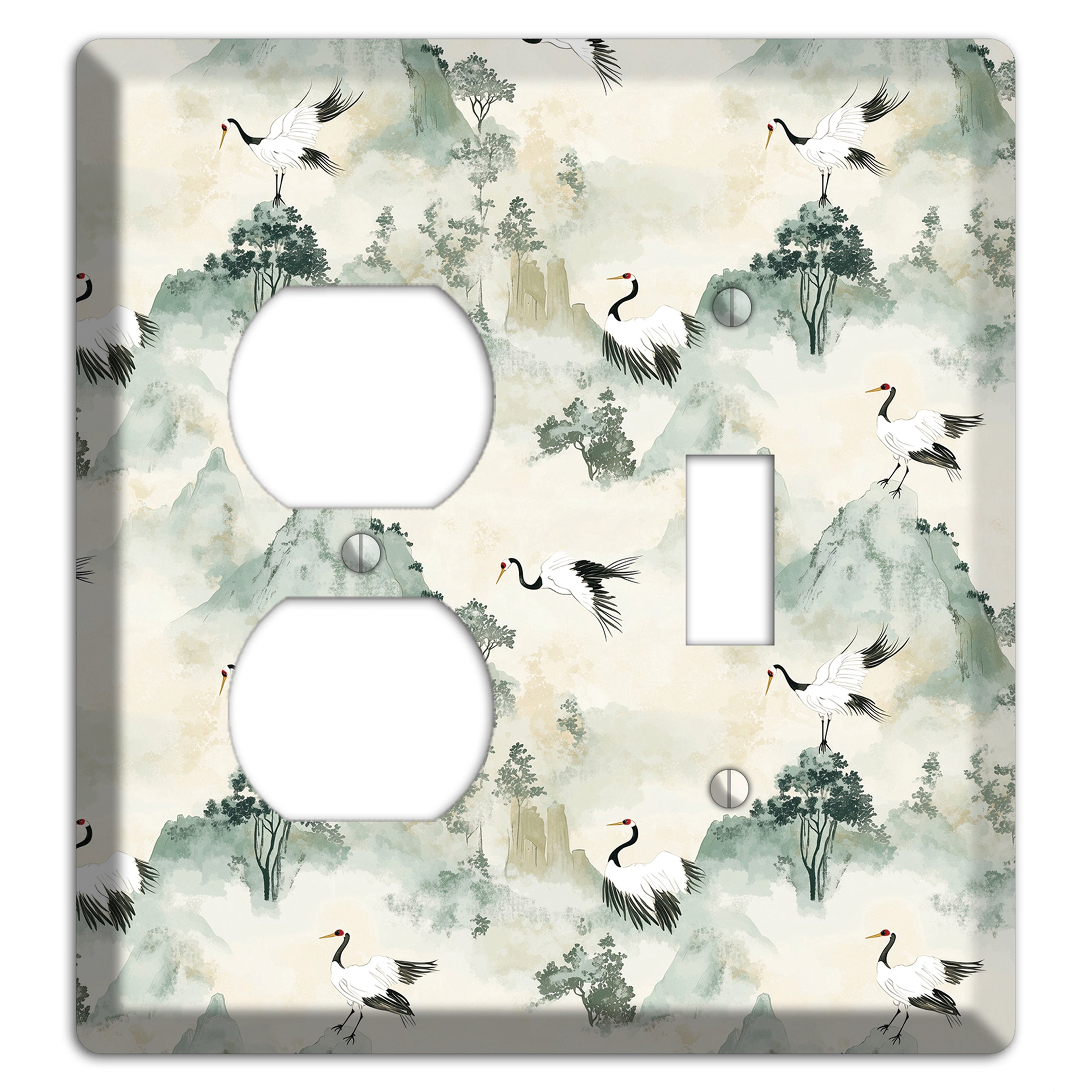 Jade Mountain Passage Duplex / Toggle Wallplate