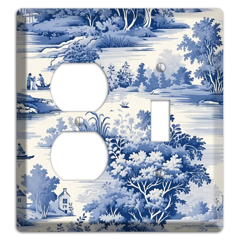 River & Reverie Duplex / Toggle Wallplate