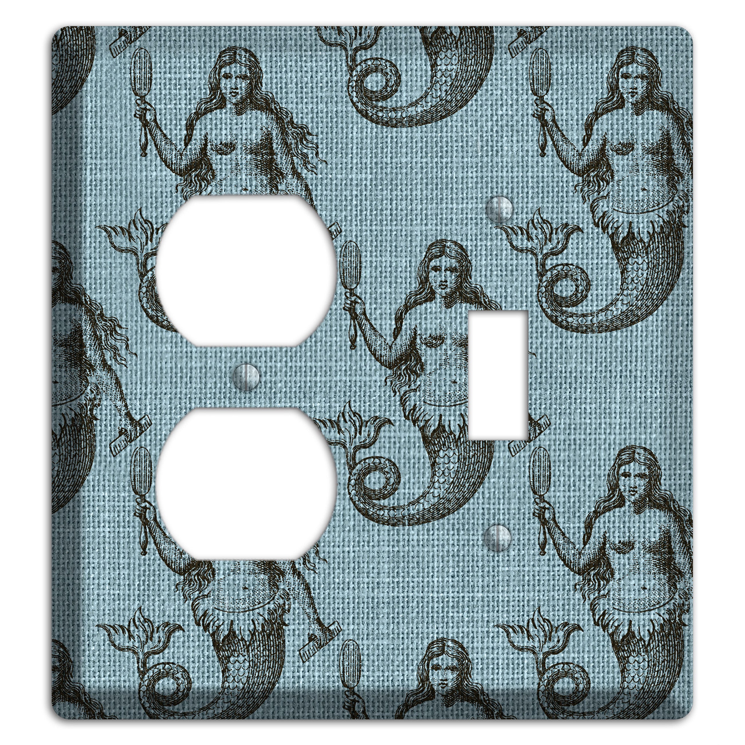 Siren’s Reflection Duplex / Toggle Wallplate