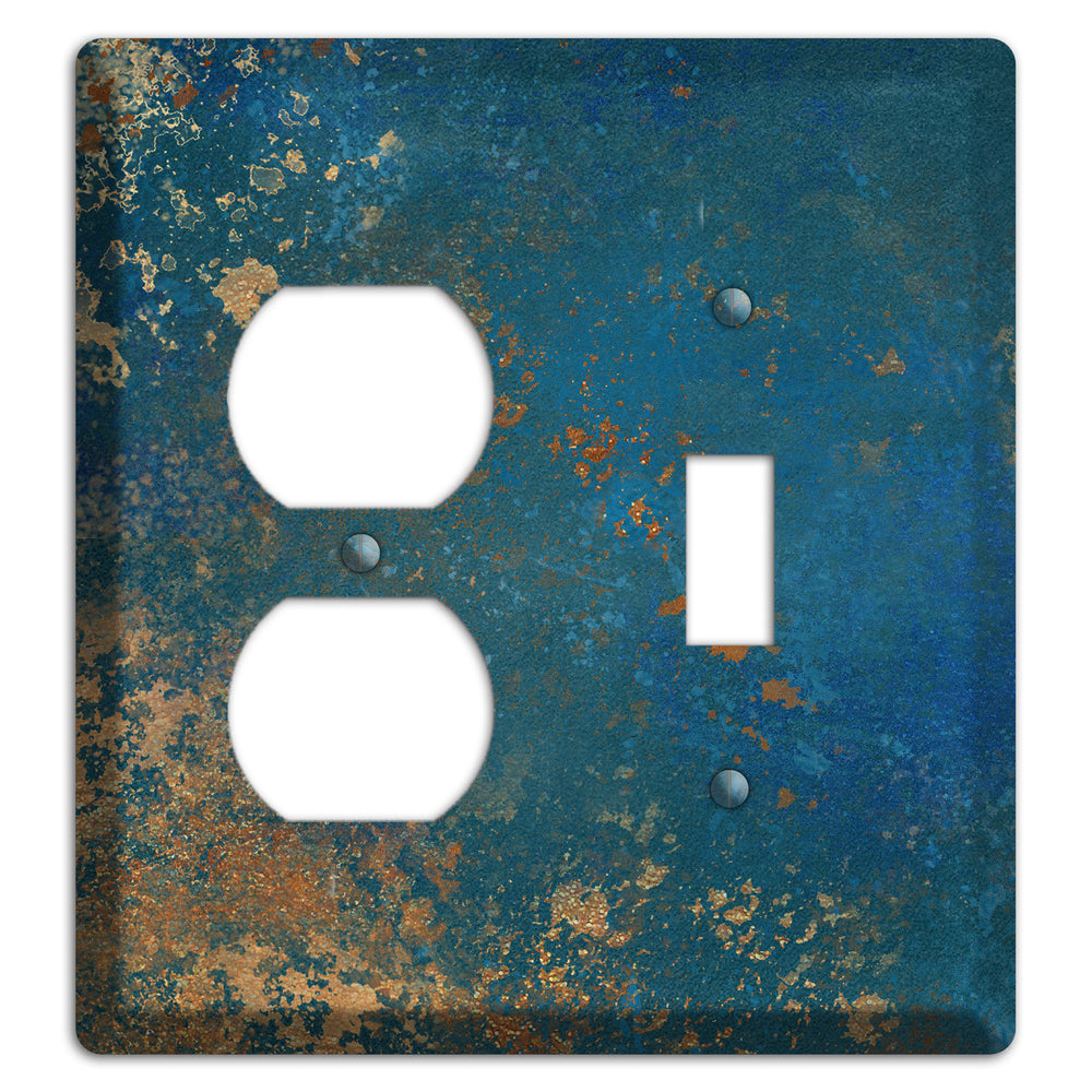 Oxidized Ocean Duplex / Toggle Wallplate