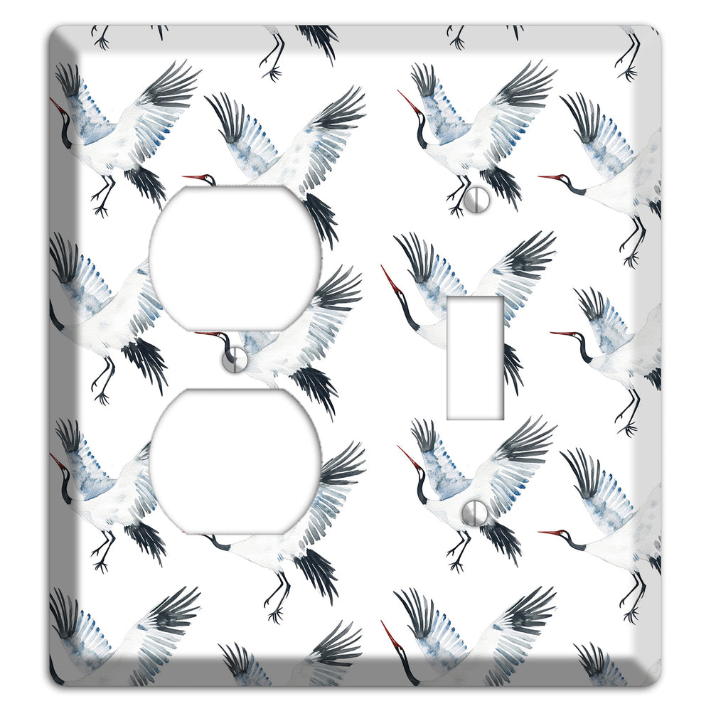 Silver Wing Ascent Duplex / Toggle Wallplate
