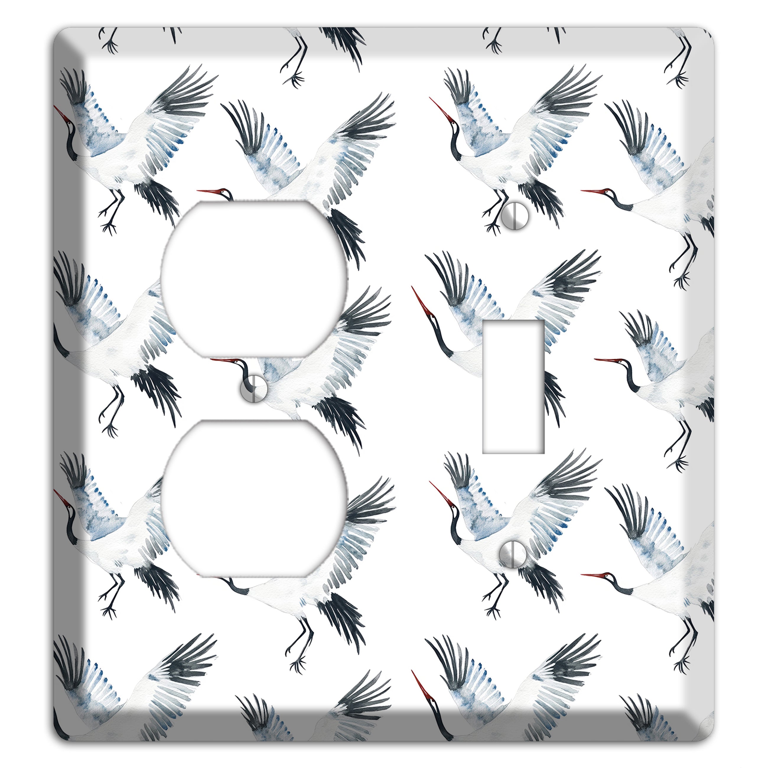 Silver Wing Ascent Duplex / Toggle Wallplate