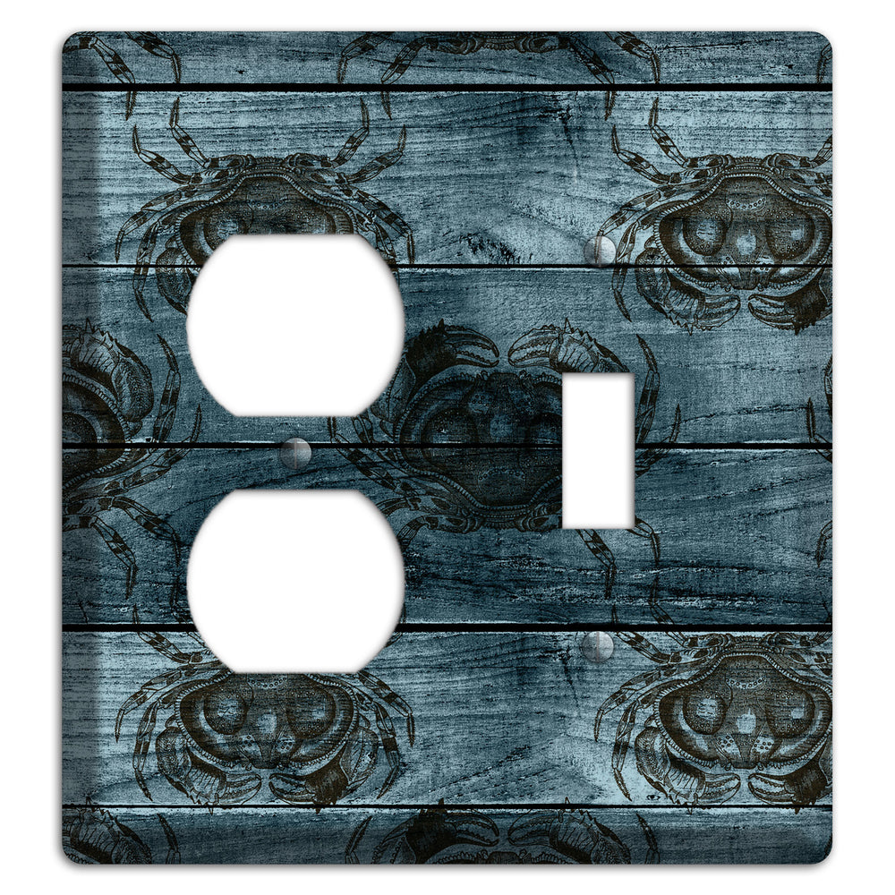 Crabby Waters Duplex / Toggle Wallplate